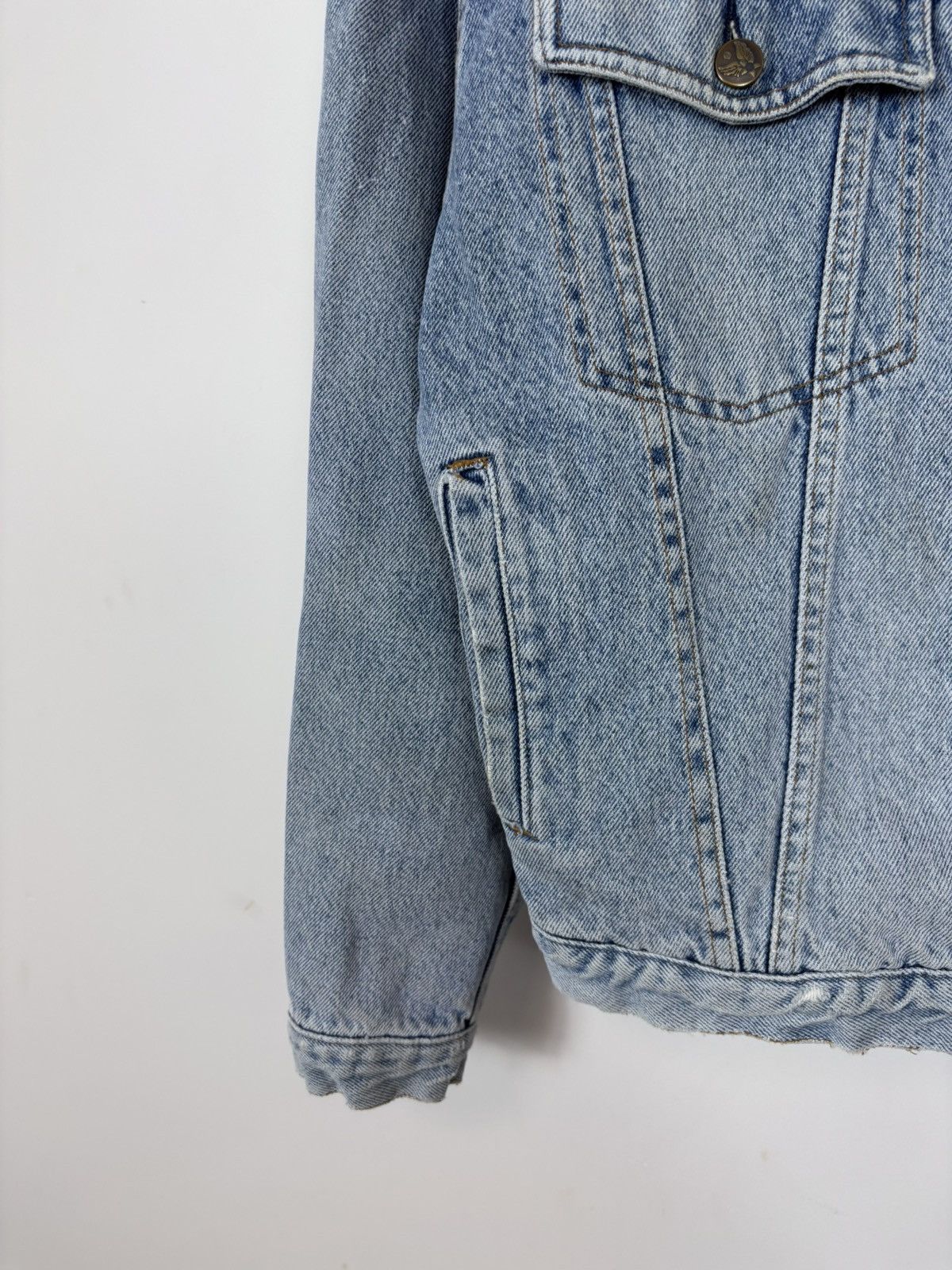 Avirex Vintage Avirex USA Men’s Light Blue Flight Denim Jacket Size US M / EU 48-50 / 2 - 6 Thumbnail