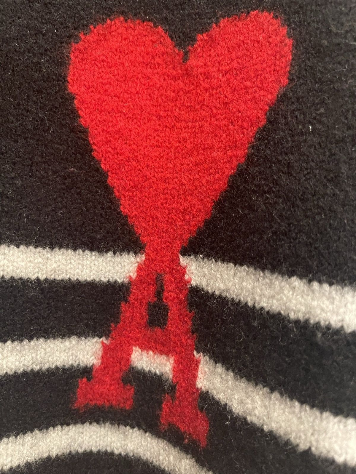 AMI AMI PARIS — Jersey Ami de Coeur Size US XL / EU 56 / 4 - 2 Thumbnail