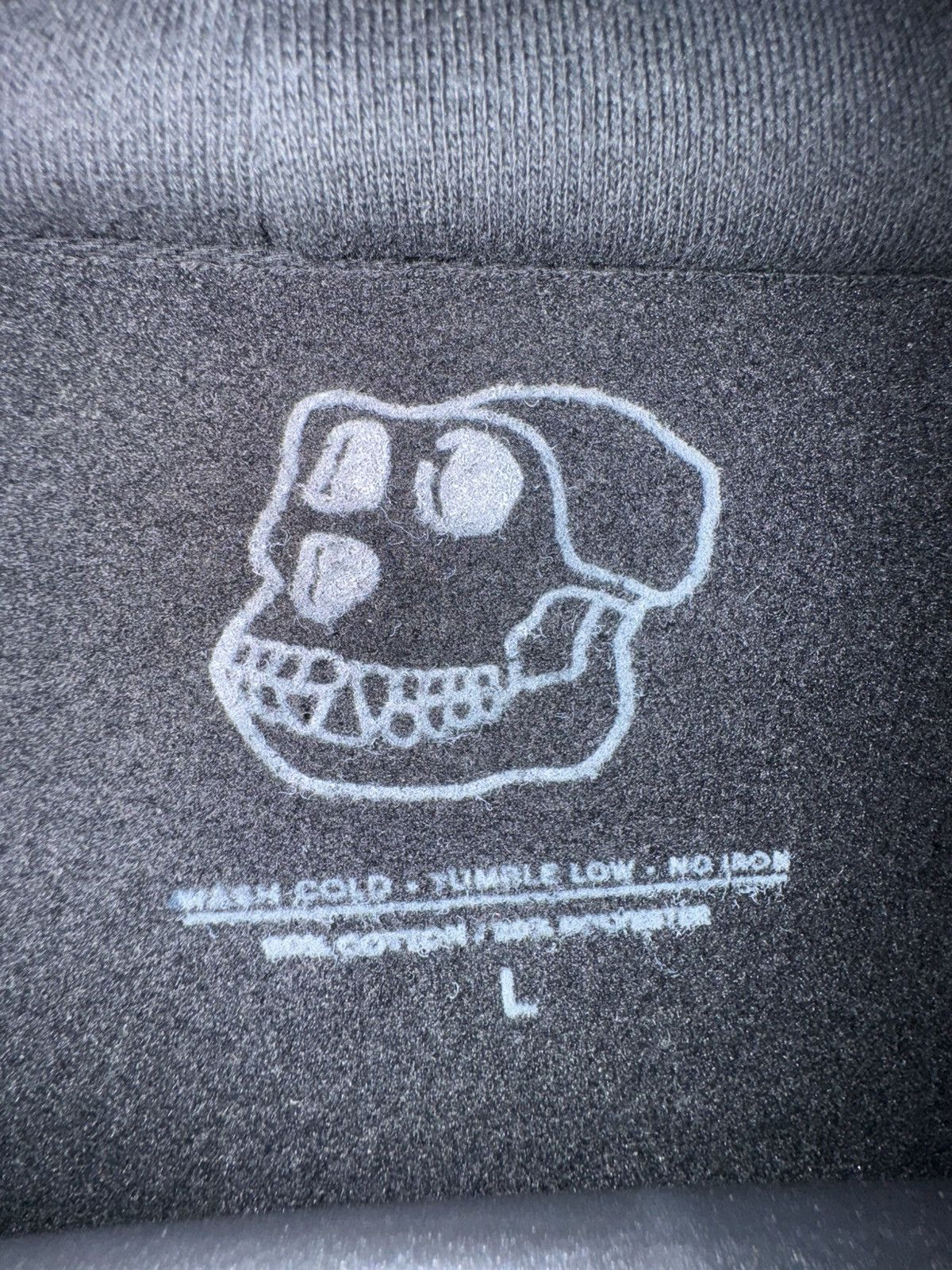 MAYC Mutant Ape Yacht Club Hoodie Black Yellow L