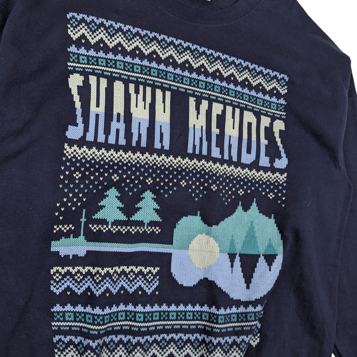 Rap Tees SHAWN MENDES Christmas New Year Jumper Sweater Knitwear Size US L / EU 52-54 / 3 - 6 Thumbnail