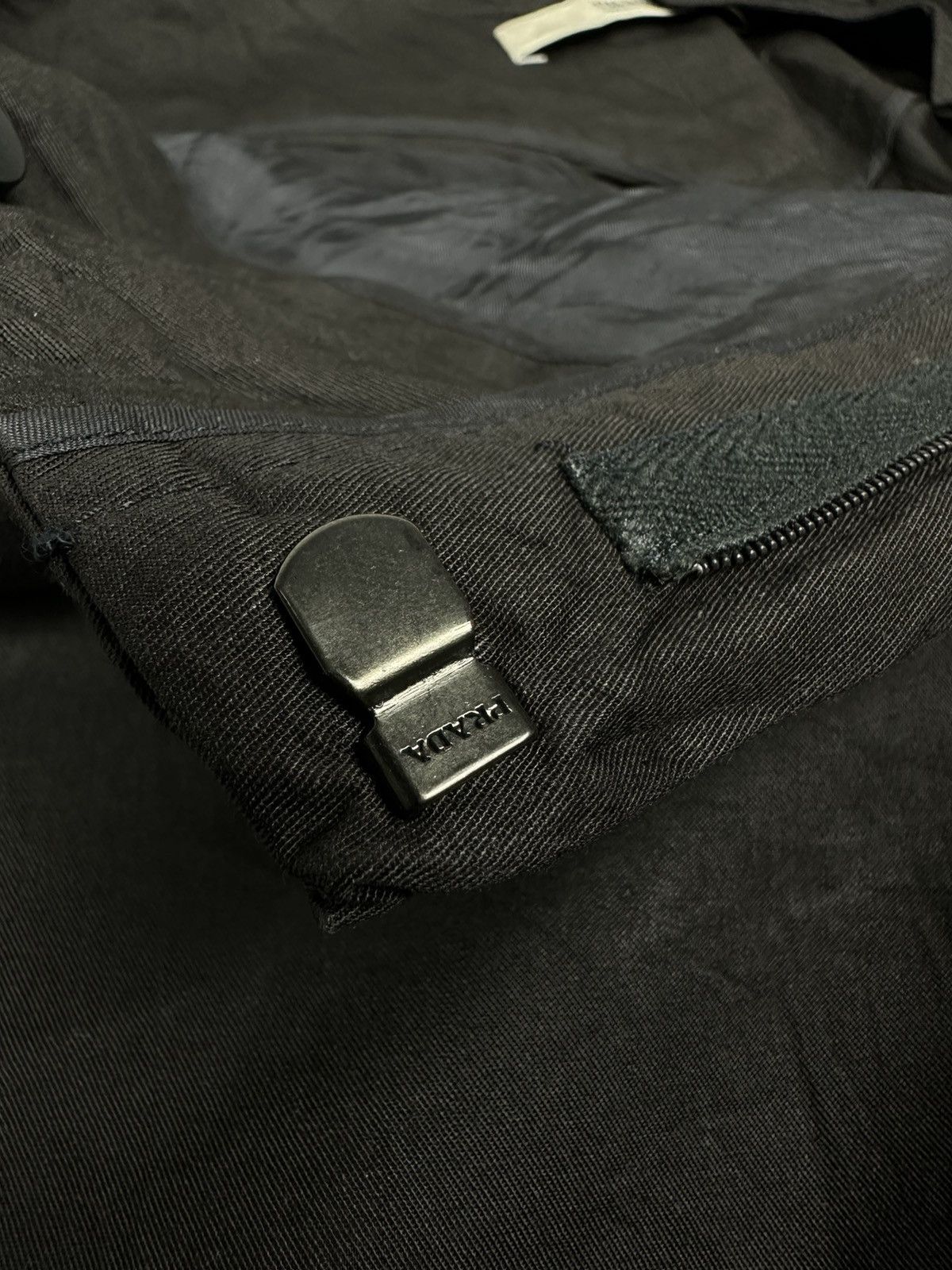Prada Prada Black Flared Khakis Pant Size 27" / US 4 / IT 40 - 7 Thumbnail