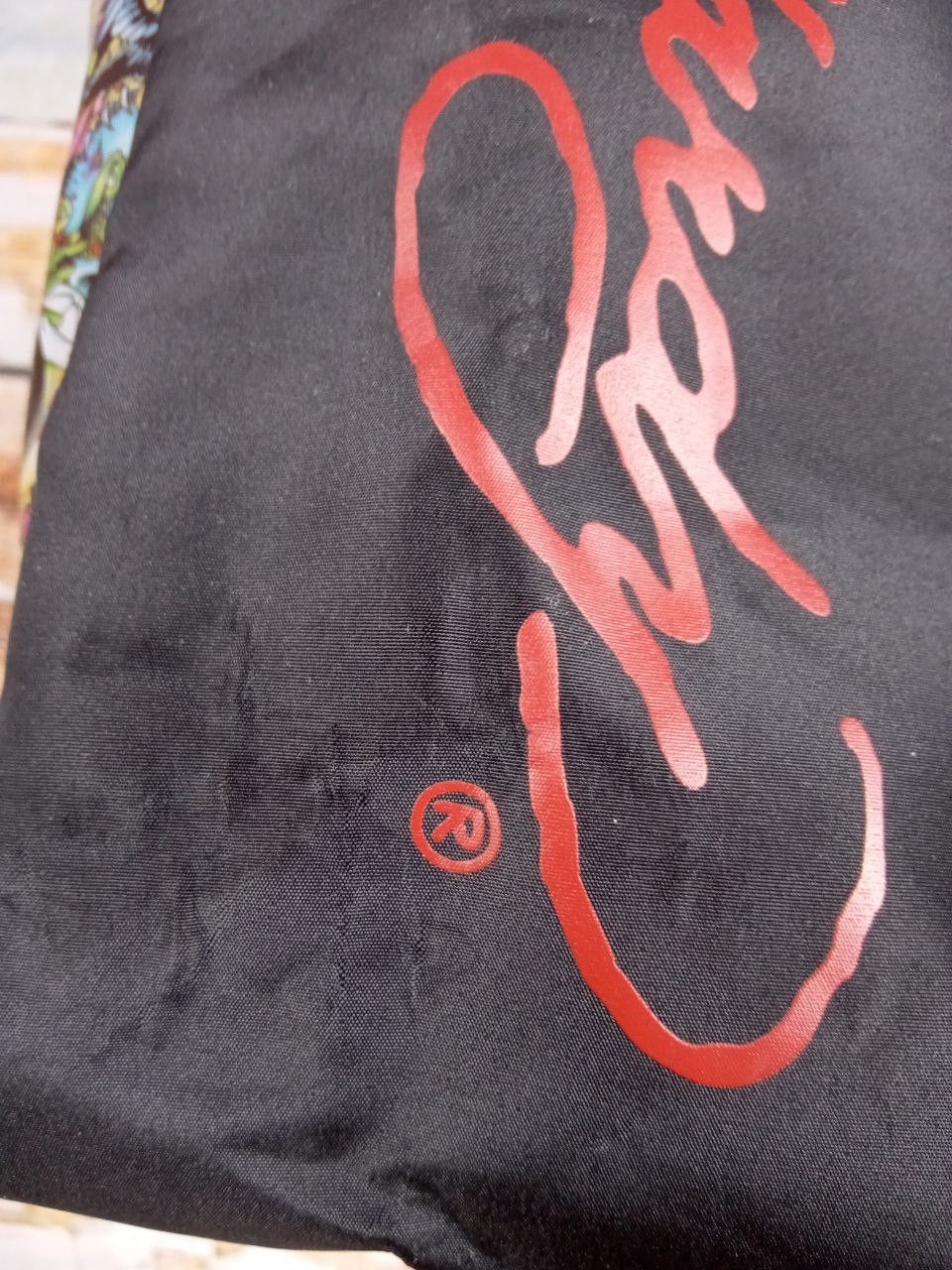 Ed Hardy Christian Audigier Ed Hardy KISS OF DEATH Large Tote Bag Size ONE SIZE - 3 Thumbnail