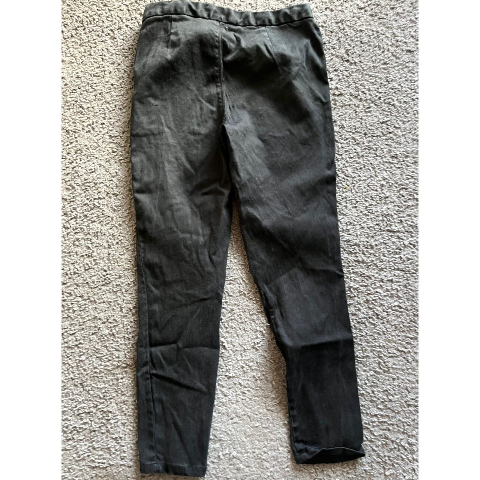 Armani Armani Exchange Pants Women's Small Black Dress Pants Side Zip Inseam 28 Bootcut Workwear Designer Size 26" / US 2 / IT 38 - 3 Thumbnail