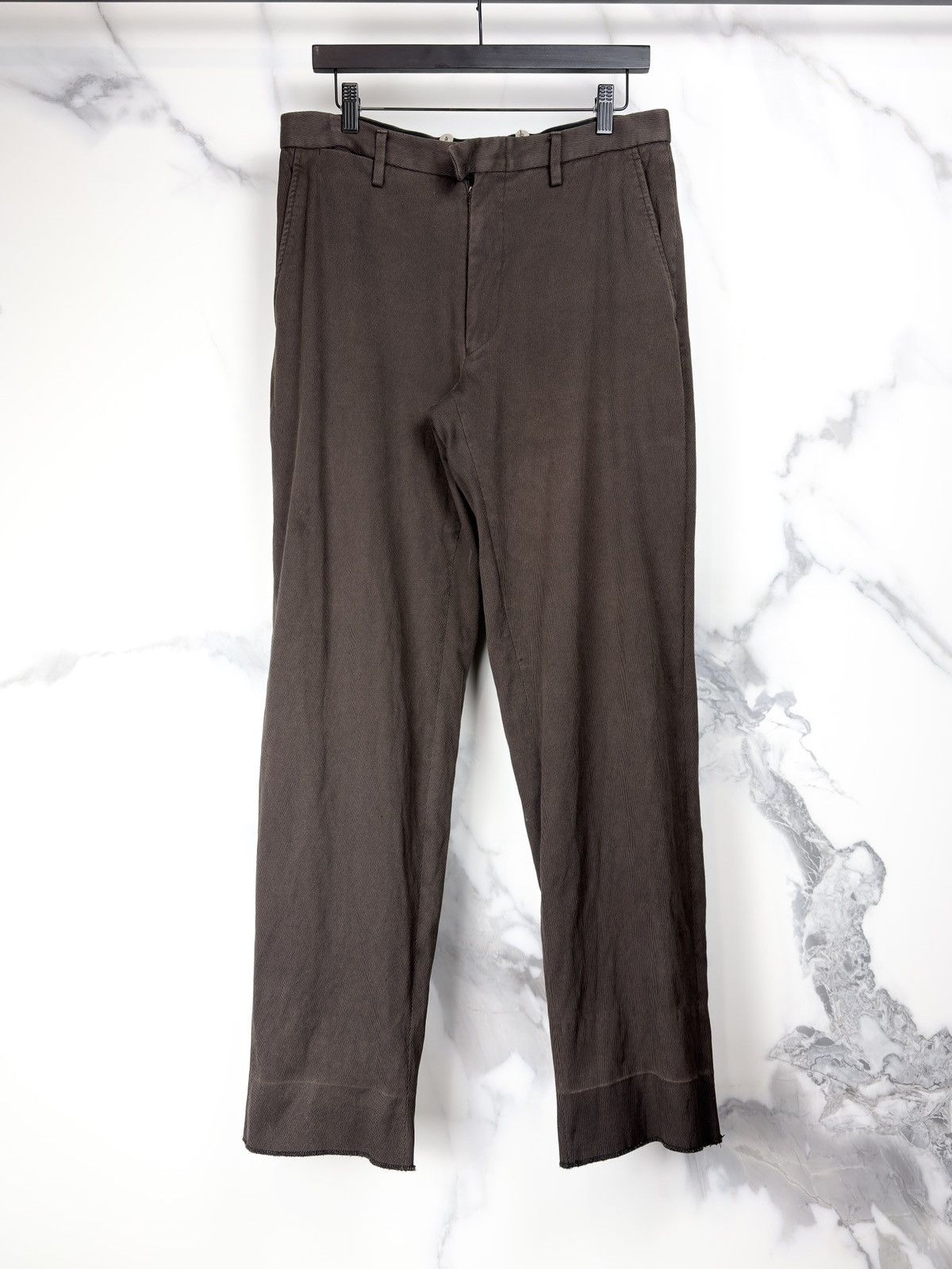 Gucci Gucci Tom Ford Vintage Corduroy Buttoned Suit Trousers Pants Size US 32 / EU 48 - 1 Thumbnail