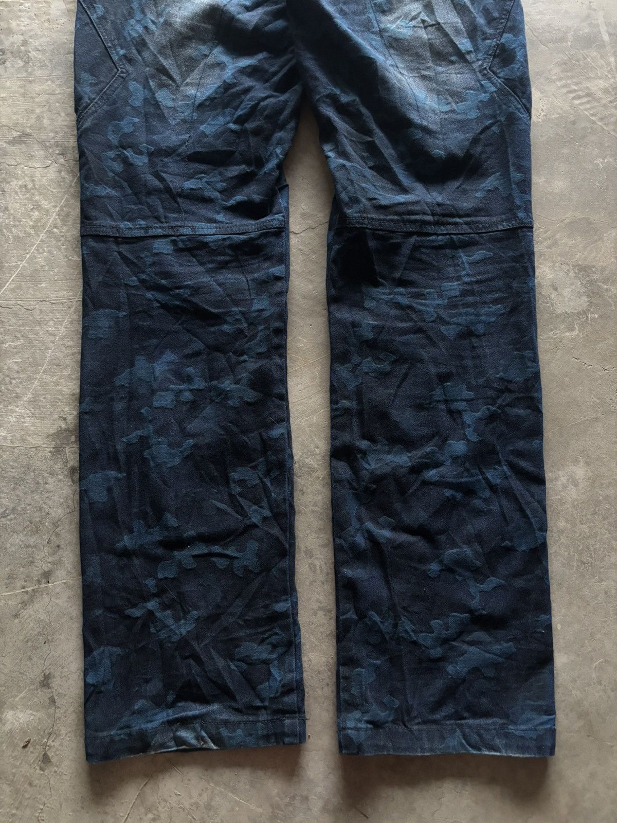 In The Attic IN THE ATTIC CAMO CARGO PANT FADE WASHED MULTIPCOKET Size US 32 / EU 48 - 19 Thumbnail