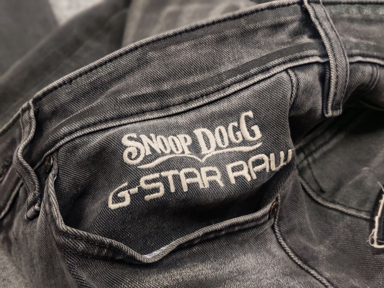 G-Star Rare G Star Raw 3301 Snoop Dogg Faded Denim Jeans Vintage Size US 30 / EU 46 - 14 Thumbnail