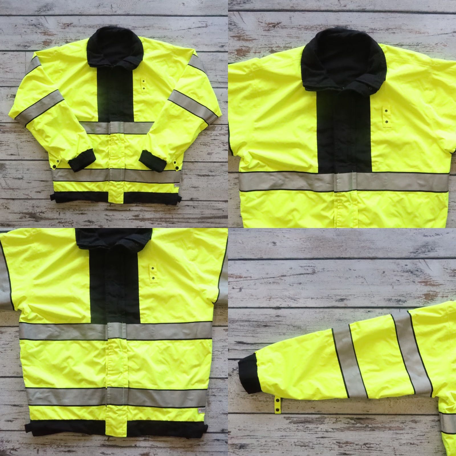 Vintage VINTAGE Muni San Francisco Transportation Work Jacket Men L Black Nylon Flying Cross Jacket Mens Size US L / EU 52-54 / 3 - 10 Thumbnail