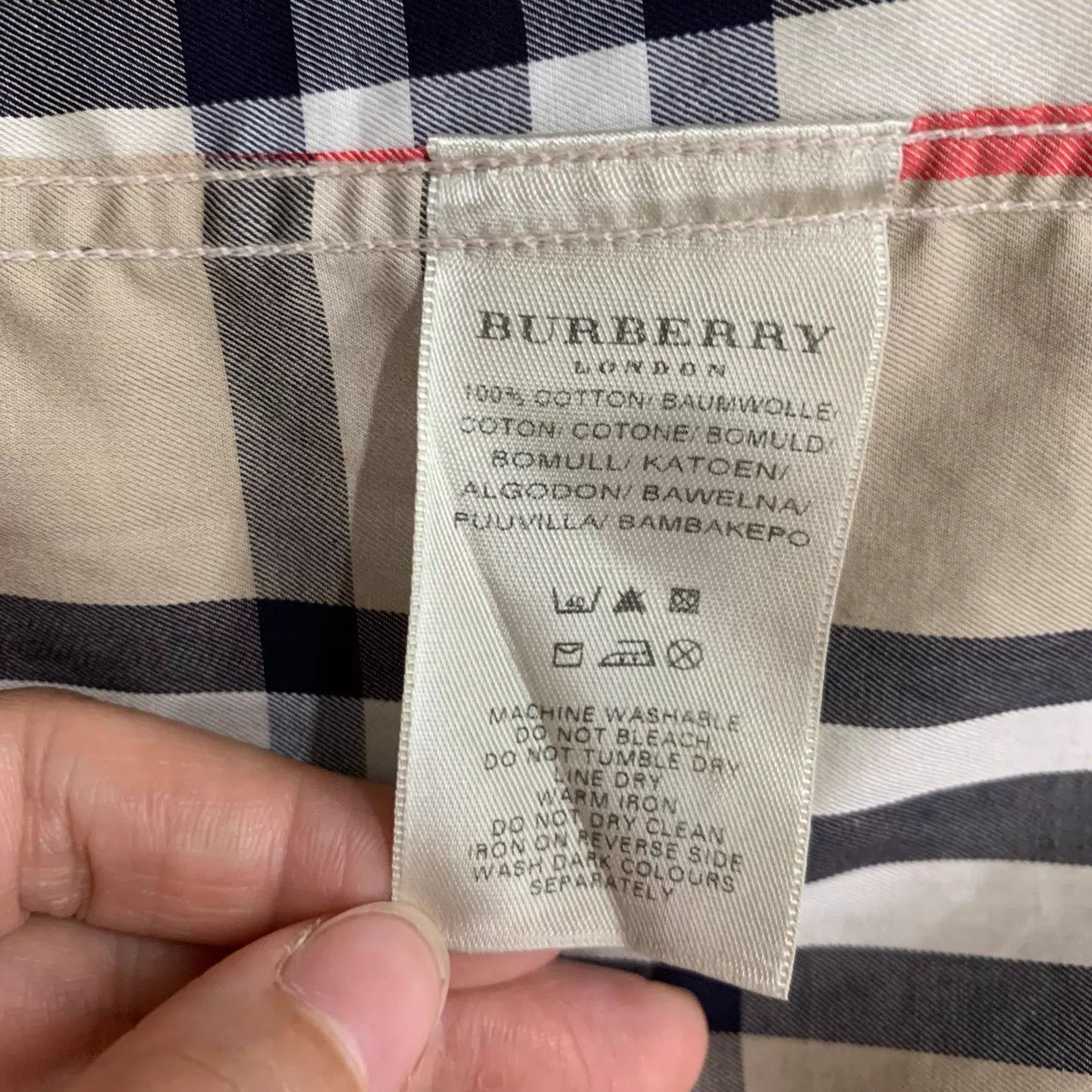 Burberry Burberry Brown Short Sleeve Shirt XL 95 New Collar Stain Size US XL / EU 56 / 4 - 7 Thumbnail