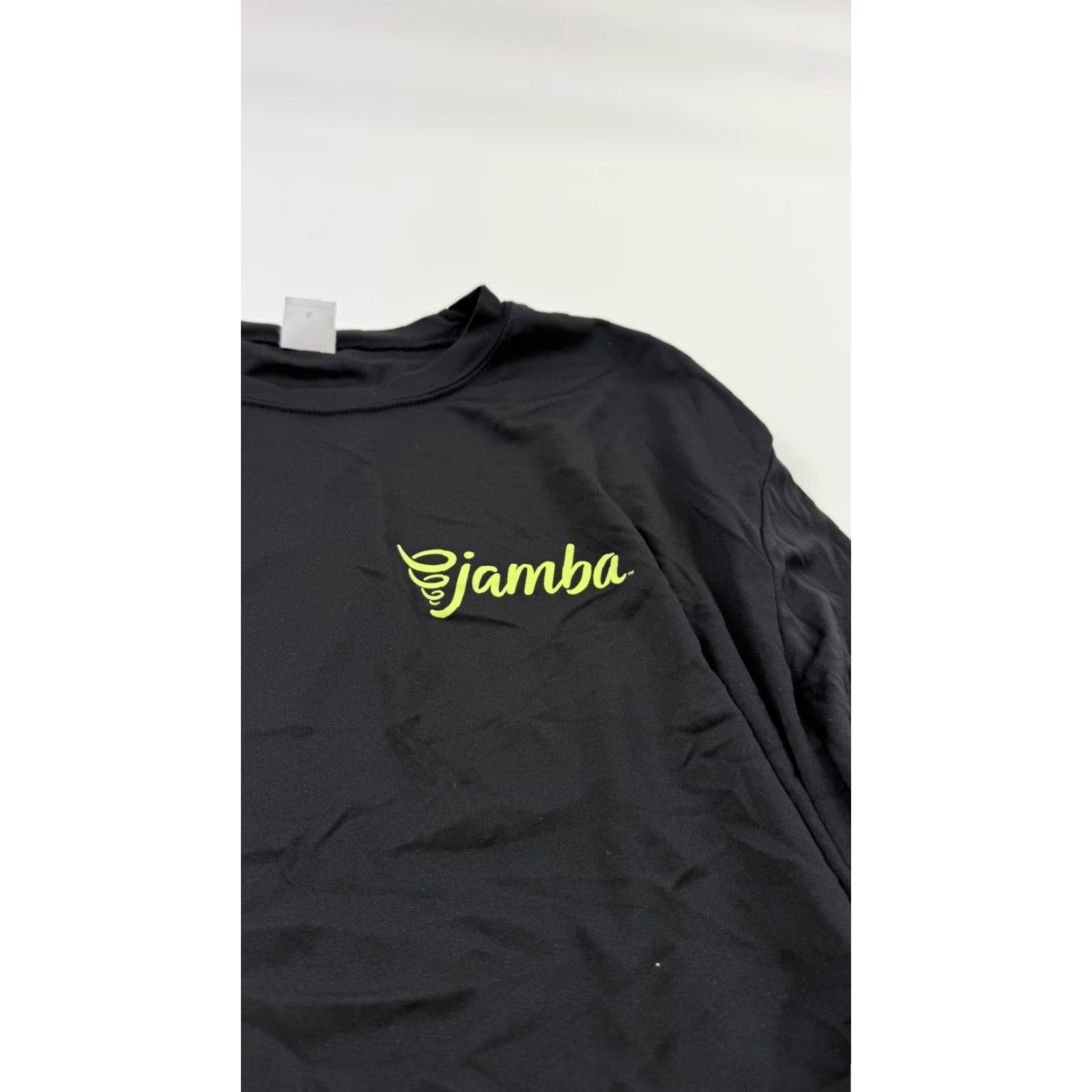 Vintage Jamba Shirt Mens Large Black Long Sleeve Performance Sport-Tek Uniform Crewneck Shirt Size US L / EU 52-54 / 3 - 2 Thumbnail