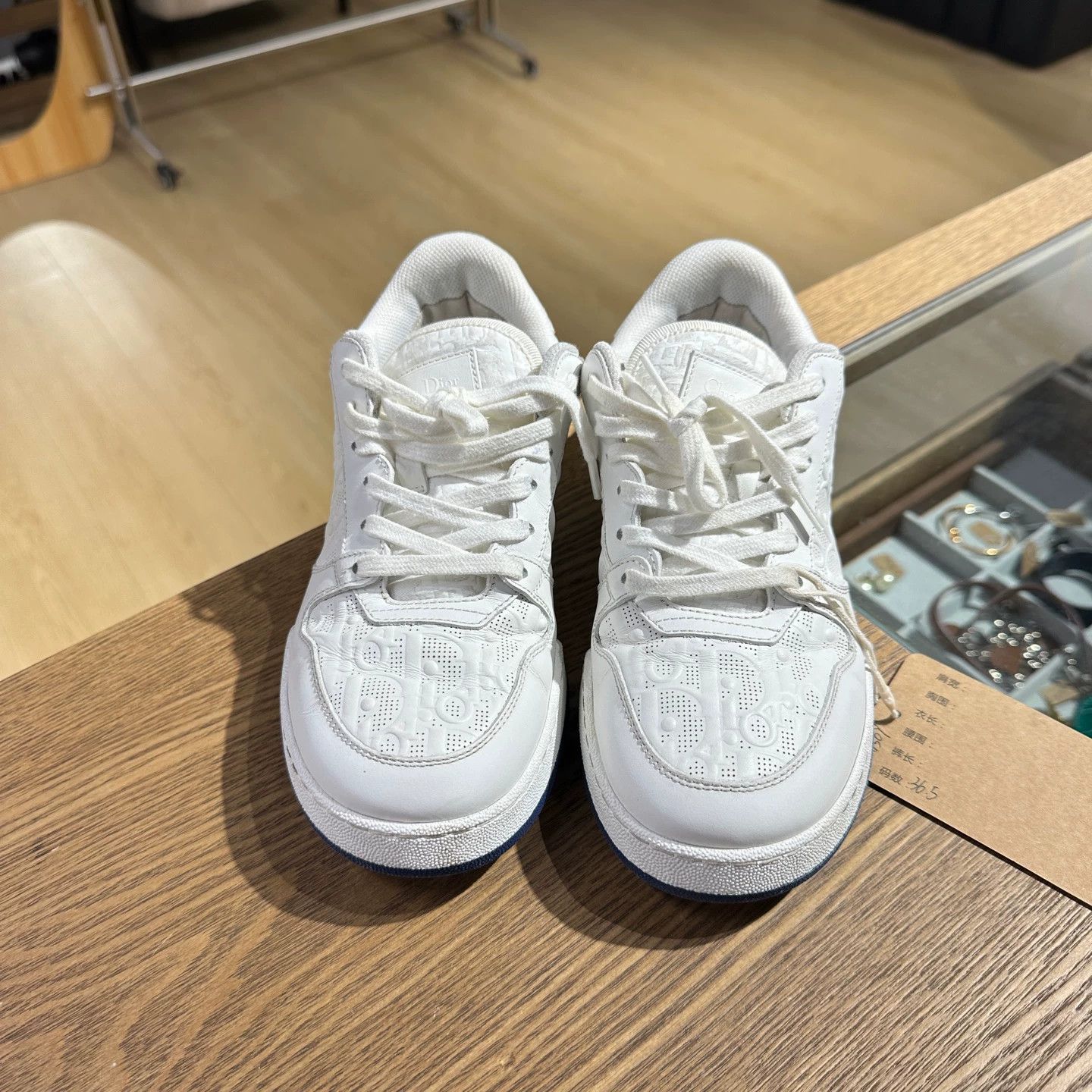 Christian Dior Monsieur Dior mar509 One AOP Oblique CD Star Sneakers 36.5 Size US 6 / IT 36 - 8 Thumbnail