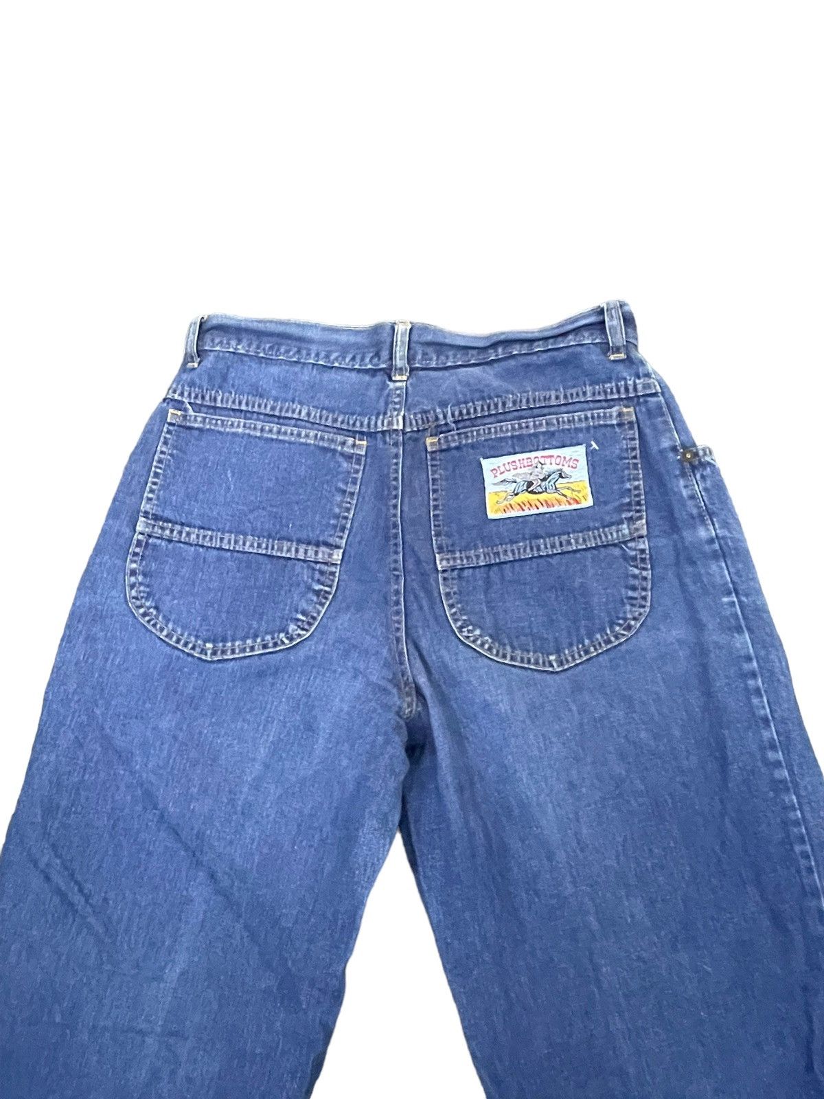 Vintage Vintage 70’s Plushbottom Denim Size 30" / US 8 / IT 44 - 6 Thumbnail