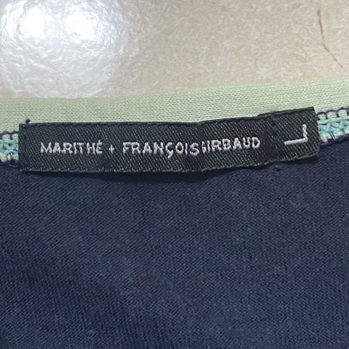 Marithe + Francois Girbaud Girbaud script spellout tank top Size US L / EU 52-54 / 3 - 6 Thumbnail