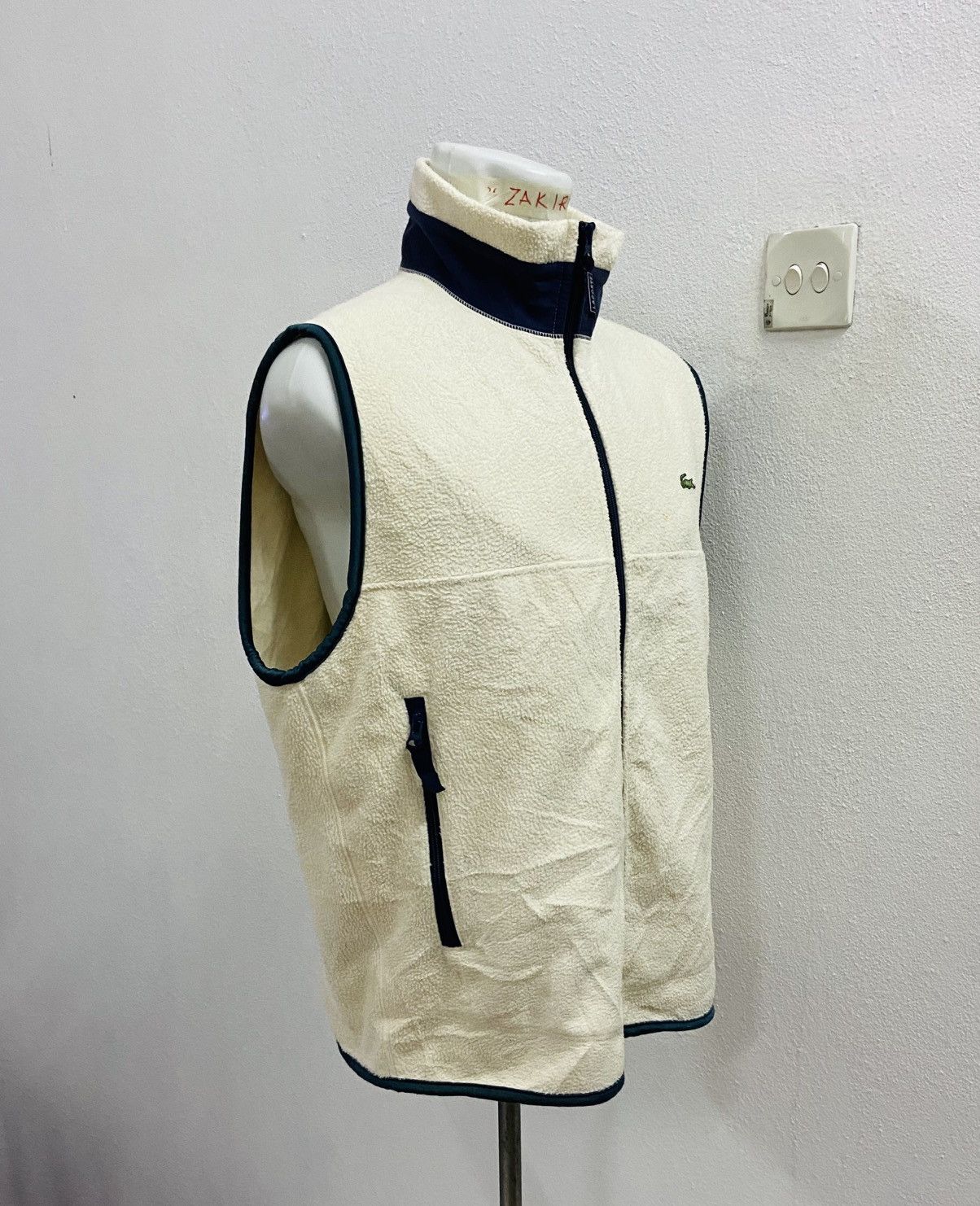 Lacoste LA COSTE SHERPA VEST Size US M / EU 48-50 / 2 - 2 Thumbnail