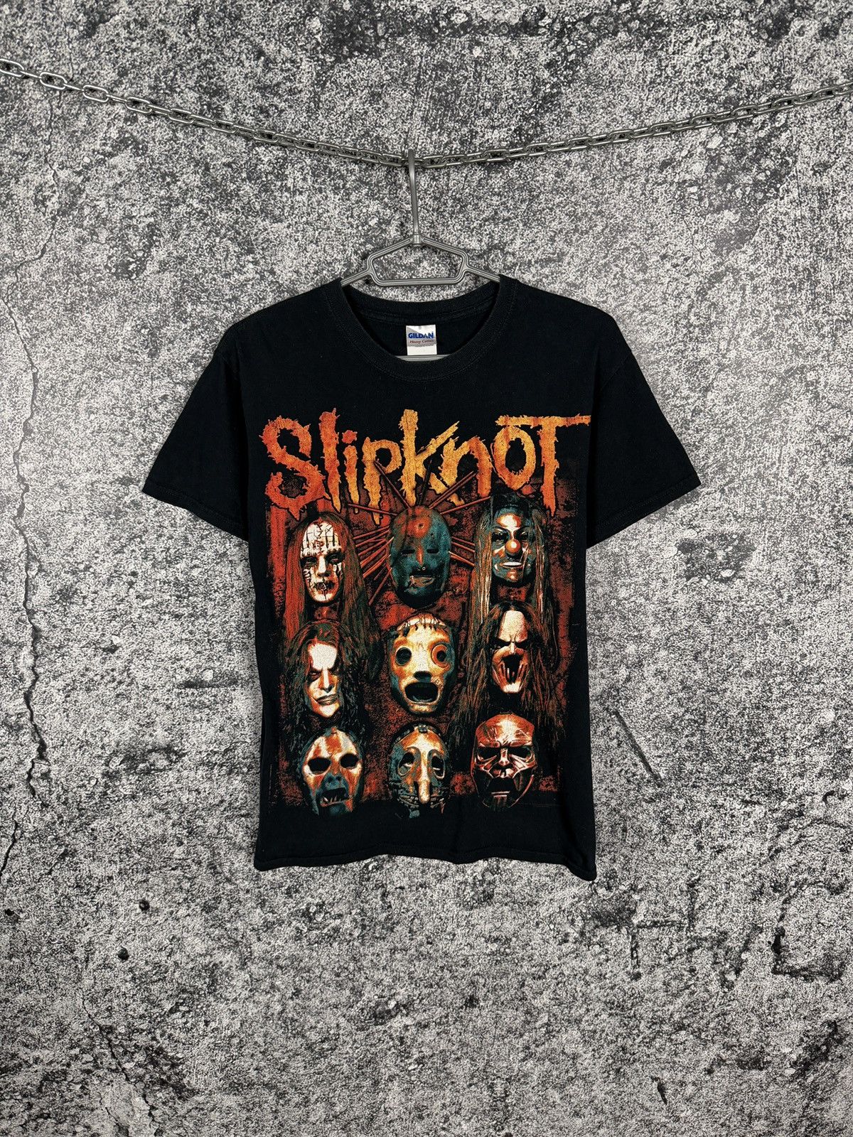 Slipknot Men’s Vintage Slipknot Band Tee Masks Metal T-Shirt Size S Size US S / EU 44-46 / 1 - 2 Thumbnail