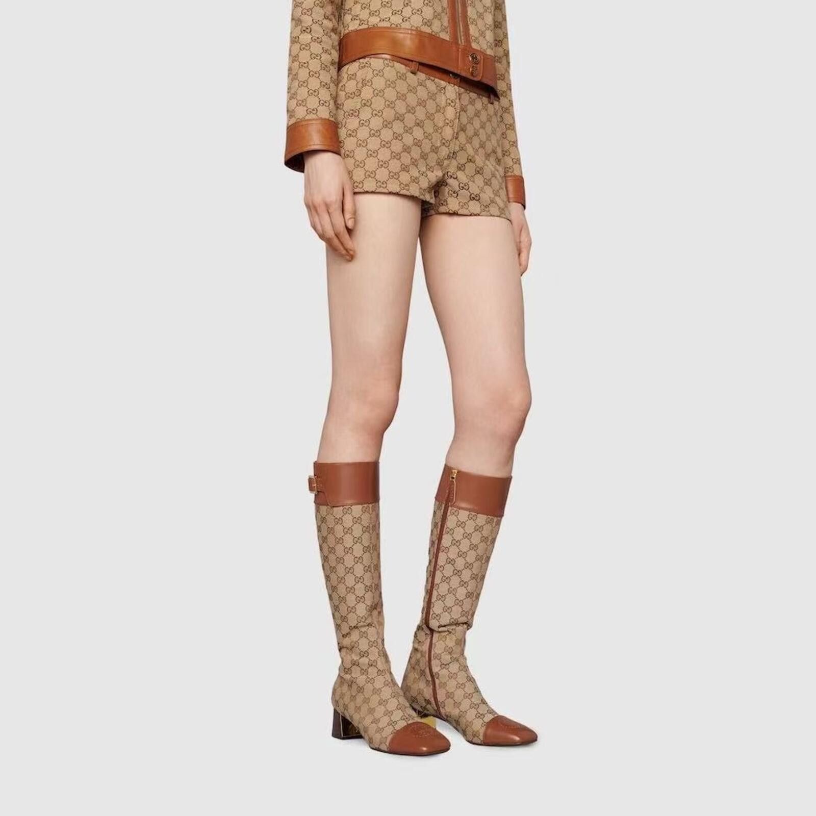 Gucci Gucci GG Knee High Boots Size US 7.5 / IT 37.5 - 4 Thumbnail