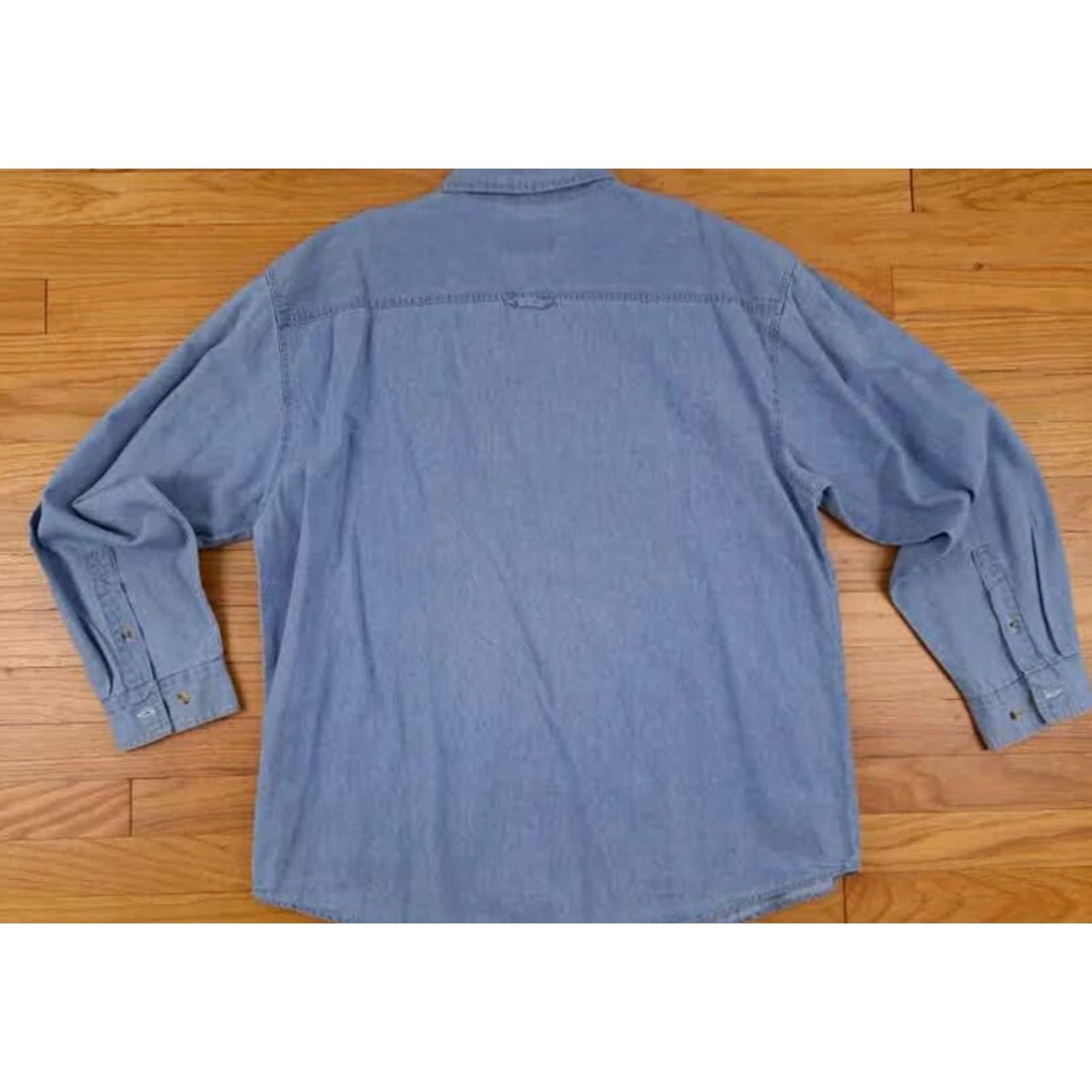 X-LARGE Vintage Blue Pointe Italian Shirt X-Large EUC Size US XL / EU 56 / 4 - 8 Thumbnail