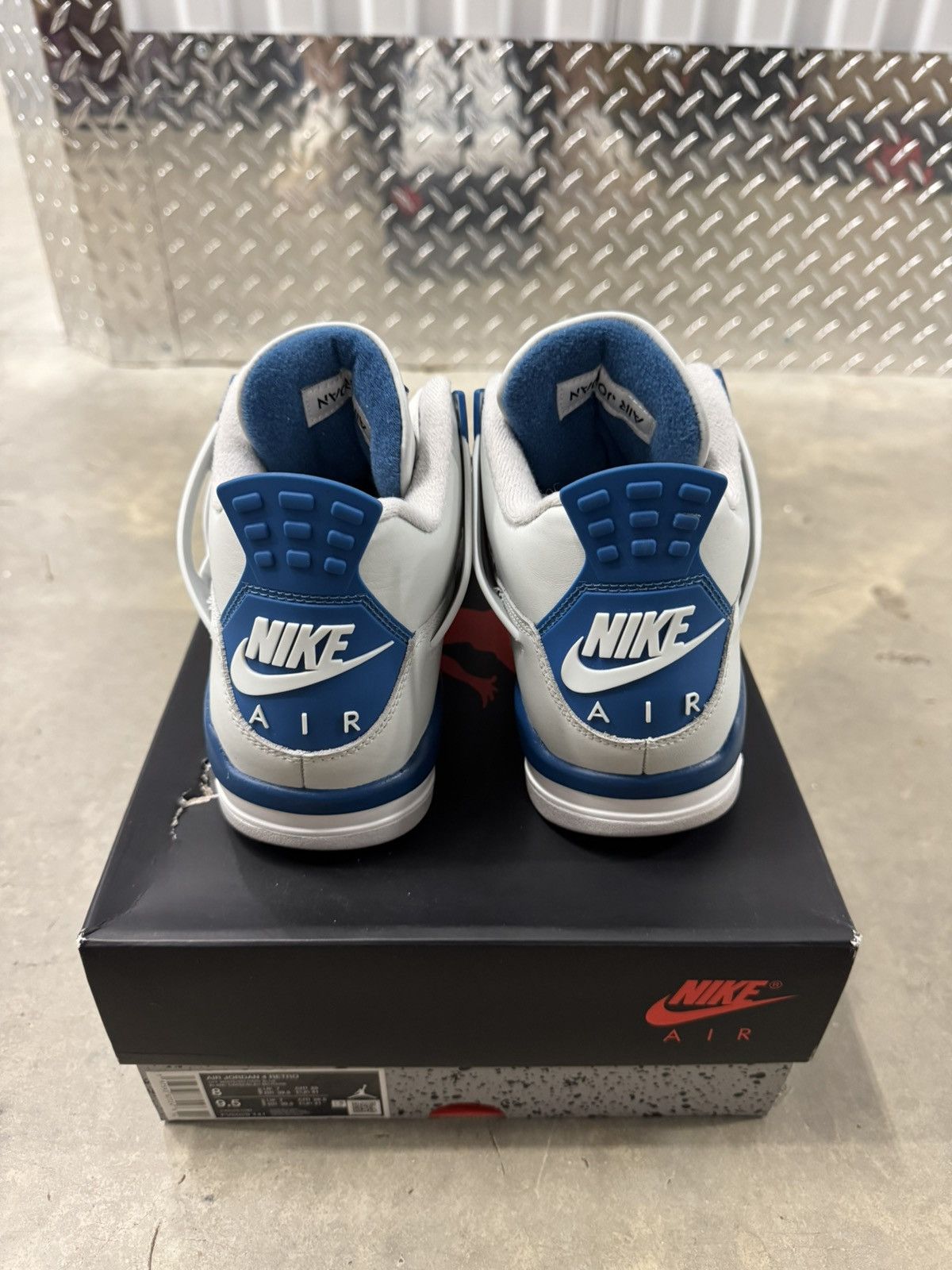 Jordan Brand Jordan 4 Retro OG Military Blue 2024 Size 8 Size US 8 / EU 41 - 5 Thumbnail