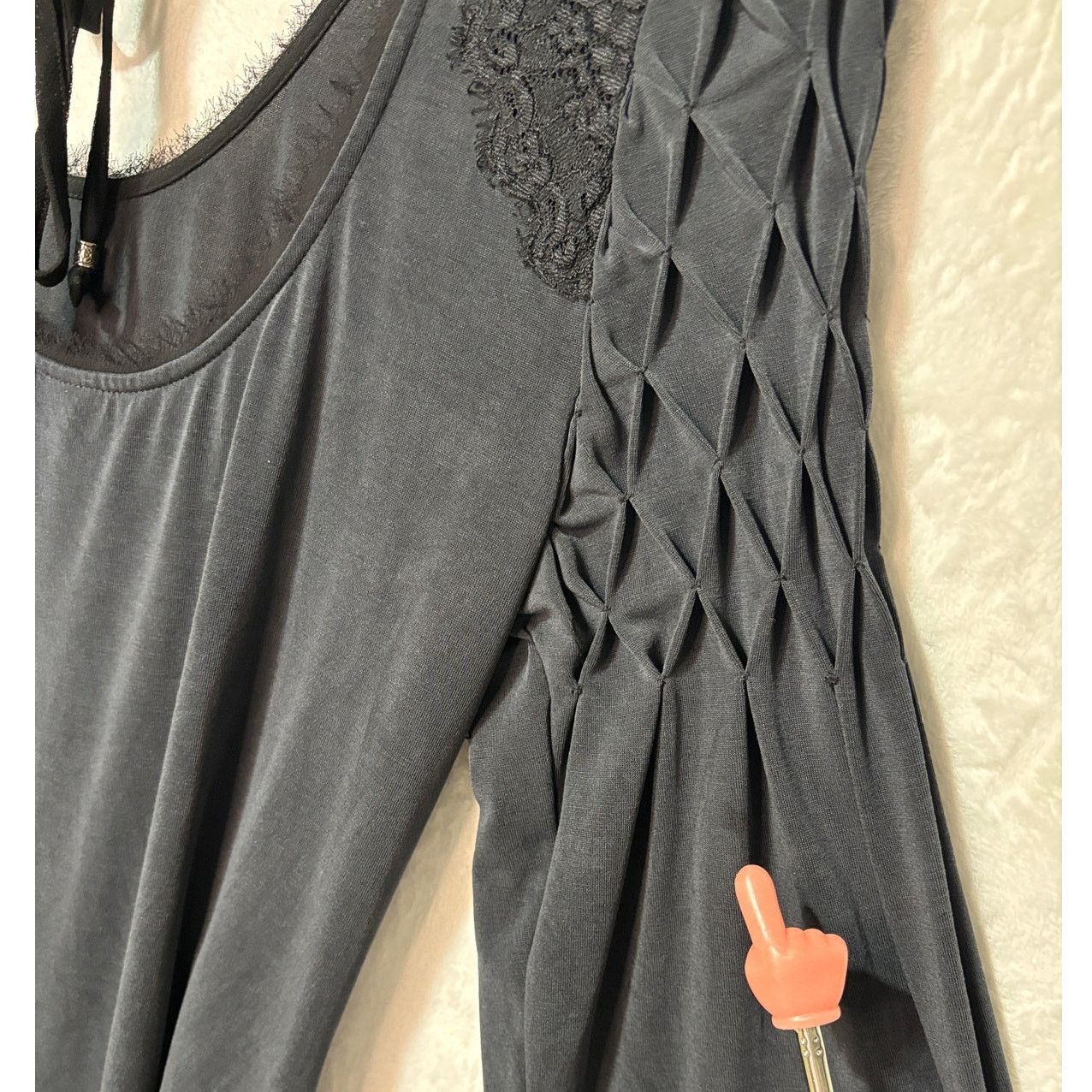 Free People FREE PEOPLE Womens Tunic Dress Long Sleeve Back Tie | Size M Size M / US 6-8 / IT 42-44 - 9 Thumbnail