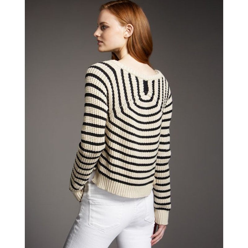 Other Patterson J. Kincaid Melinda Knit Striped Cardigan Small Size S / US 4 / IT 40 - 10 Thumbnail