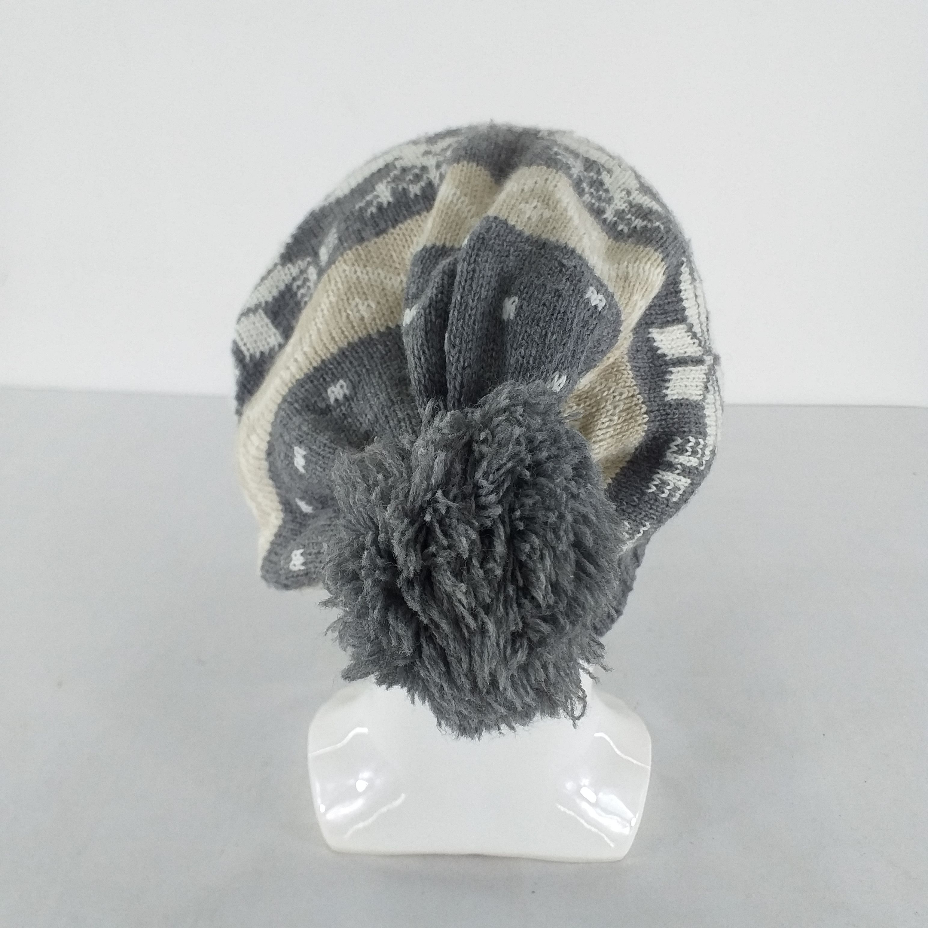 Japanese Brand Deer Figure Snow Cap Hat Beanie -BN404 Size ONE SIZE - 3 Thumbnail