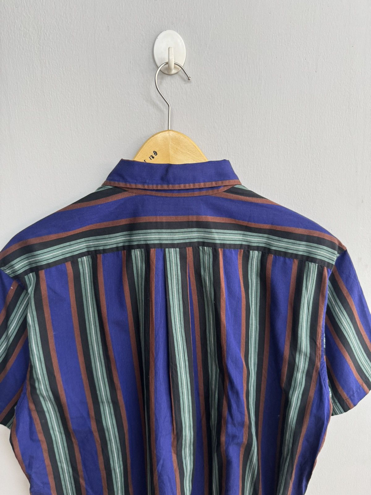 Christian Dior Monsieur VINTAGE CHRISTIAN DIOR MONSIEUR STRIPED POCKET SHIRT Size US M / EU 48-50 / 2 - 5 Thumbnail