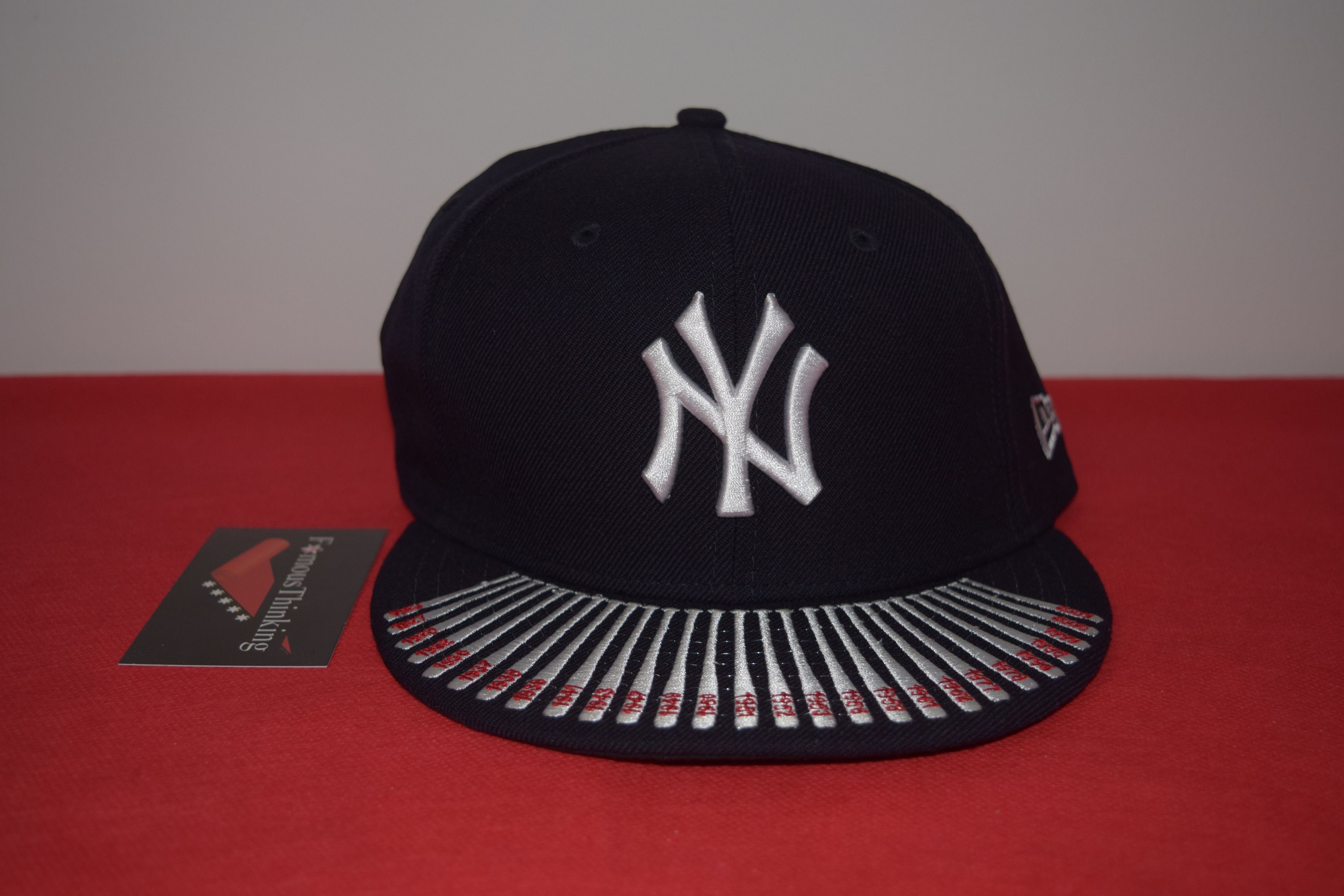 New Era Spike Lee X New Era Yankees Bats on Visor Fitted Hat 59Fifty Size ONE SIZE - 3 Thumbnail