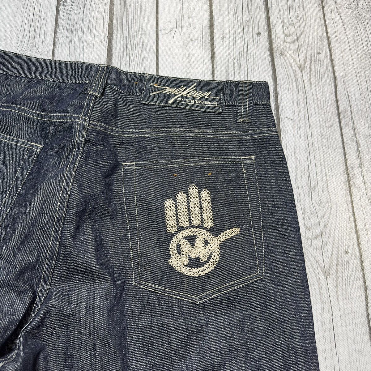 Vintage Vintage Miskeen jean shorts Size US 38 / EU 54 - 4 Thumbnail