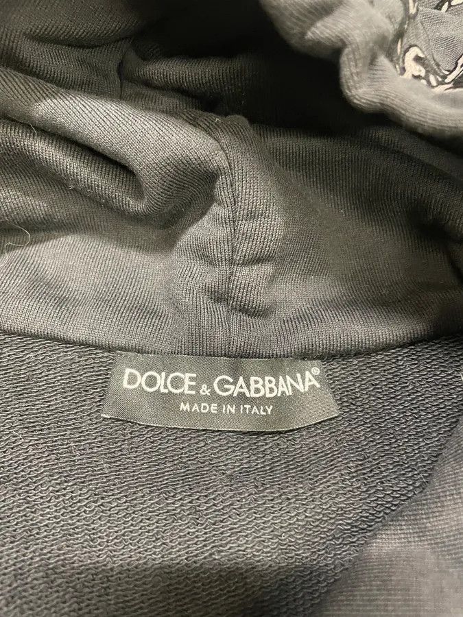 Dolce & Gabbana × Vintage AW2015 Dolce & Gabbana Flowers Distinct Grey Hoodie Size US S / EU 44-46 / 1 - 11 Thumbnail
