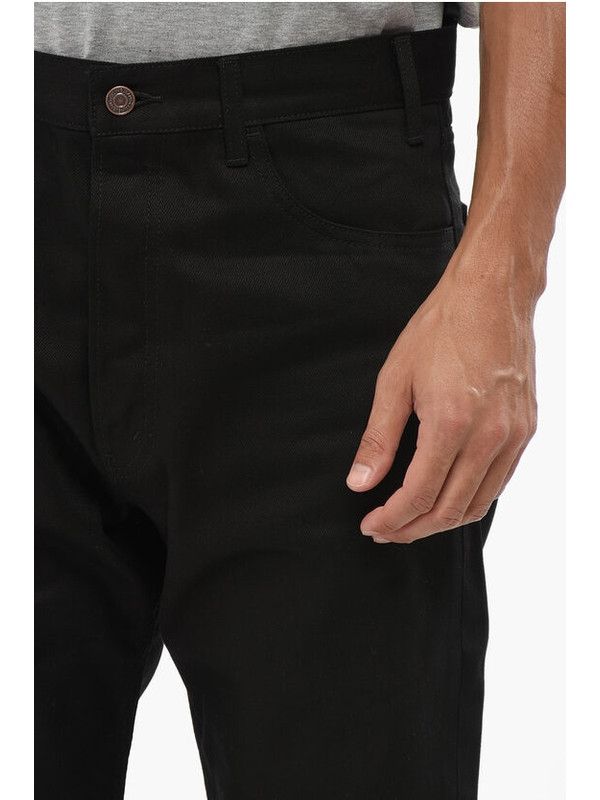Celine o1bcso1str0925 2N934760D Lou Jeans in Pure Black Size US 34 / EU 50 - 3 Thumbnail