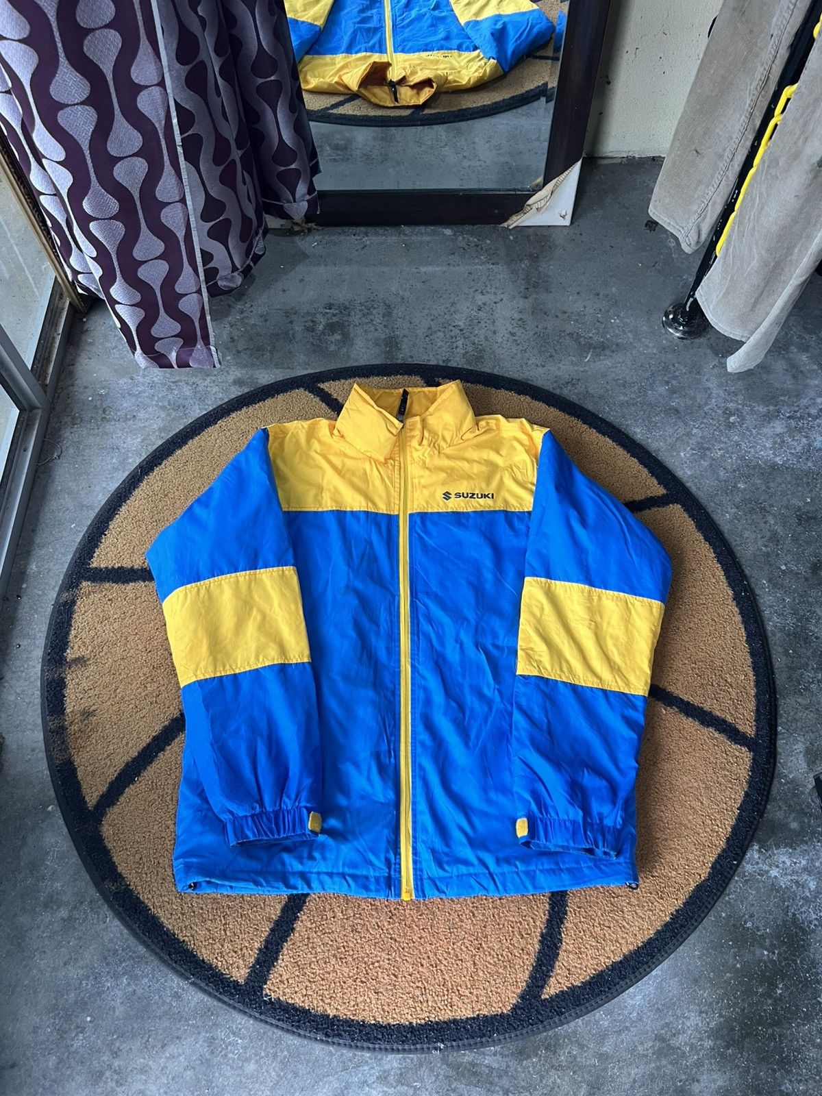 Other 🔥Rare Suzuki Base Spacia Zipper Jacket Size US M / EU 48-50 / 2 - 2 Thumbnail
