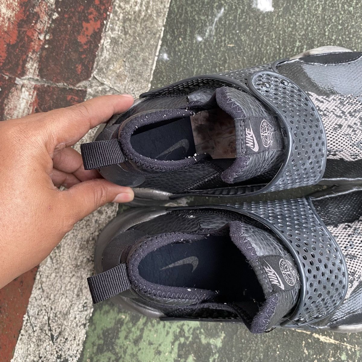Nike × Stone Island Nike sockdart mid sp stone island black Size US 9 / EU 42 - 7 Thumbnail