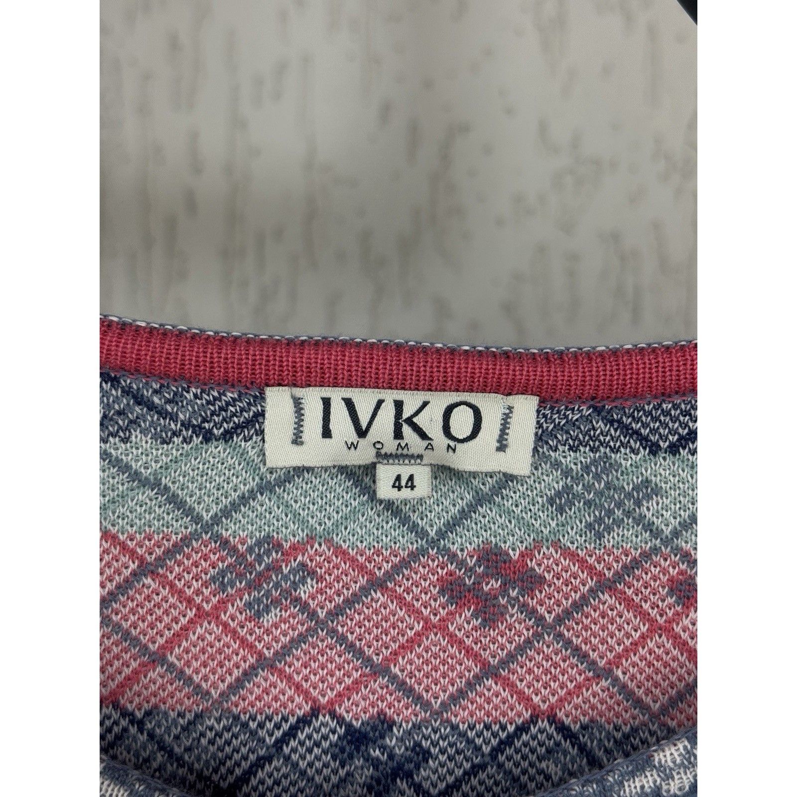 Other IVKO Beige Floral Cotton Long Sleeve Zip Up Top Jacket Blous Size M / US 6-8 / IT 42-44 - 4 Thumbnail