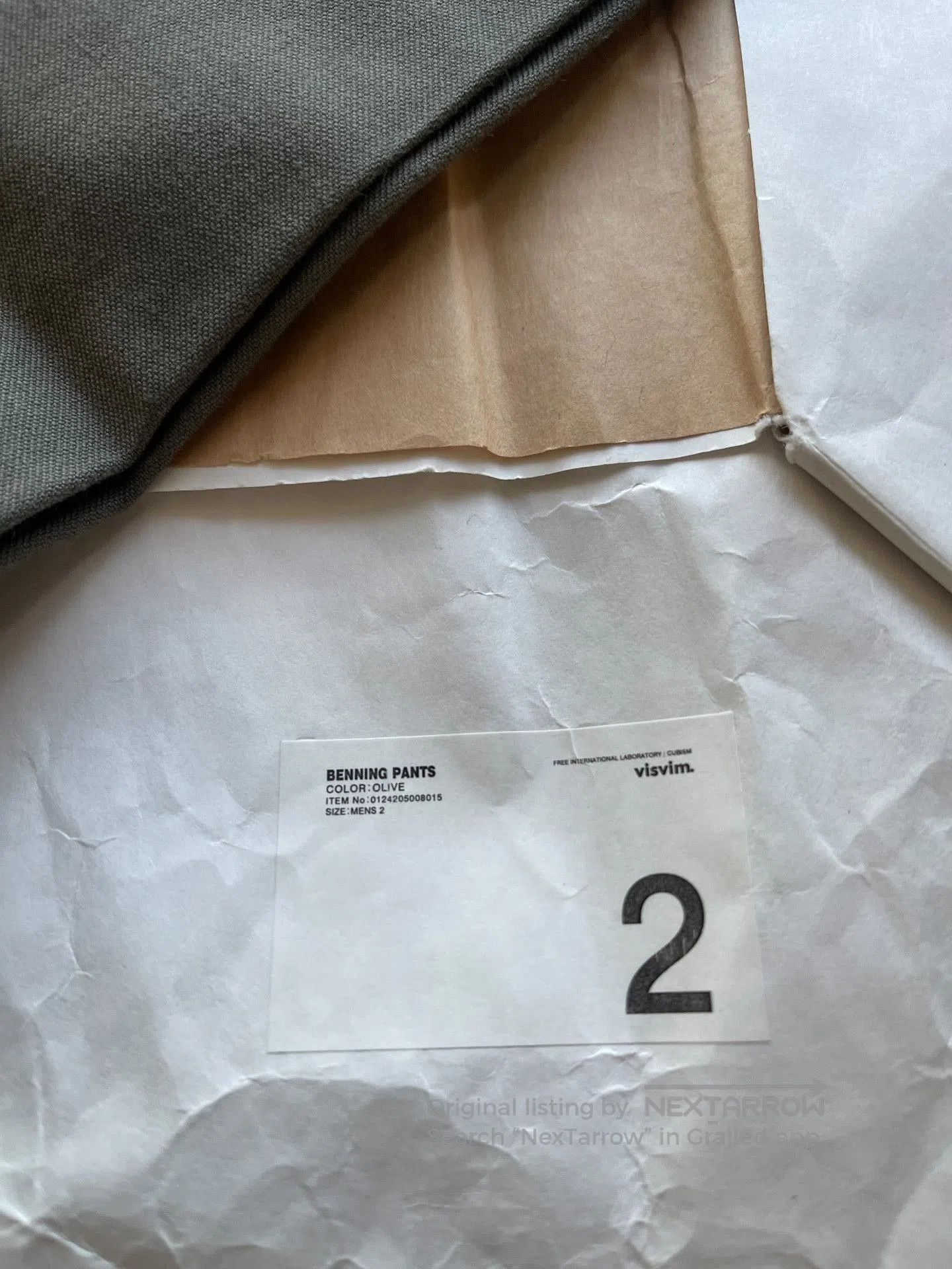 Visvim VISVIM 24AW Benning Cargo Pants. Size US 26 / EU 42 - 6 Thumbnail