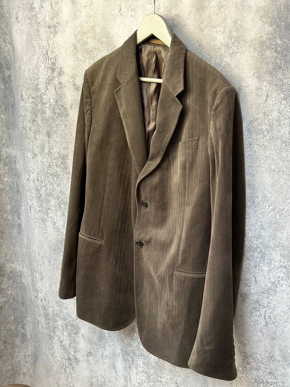 Armani Collezioni Armani Collezioni Striped Blazer Jacket Double Vented Size 54R - 2 Thumbnail