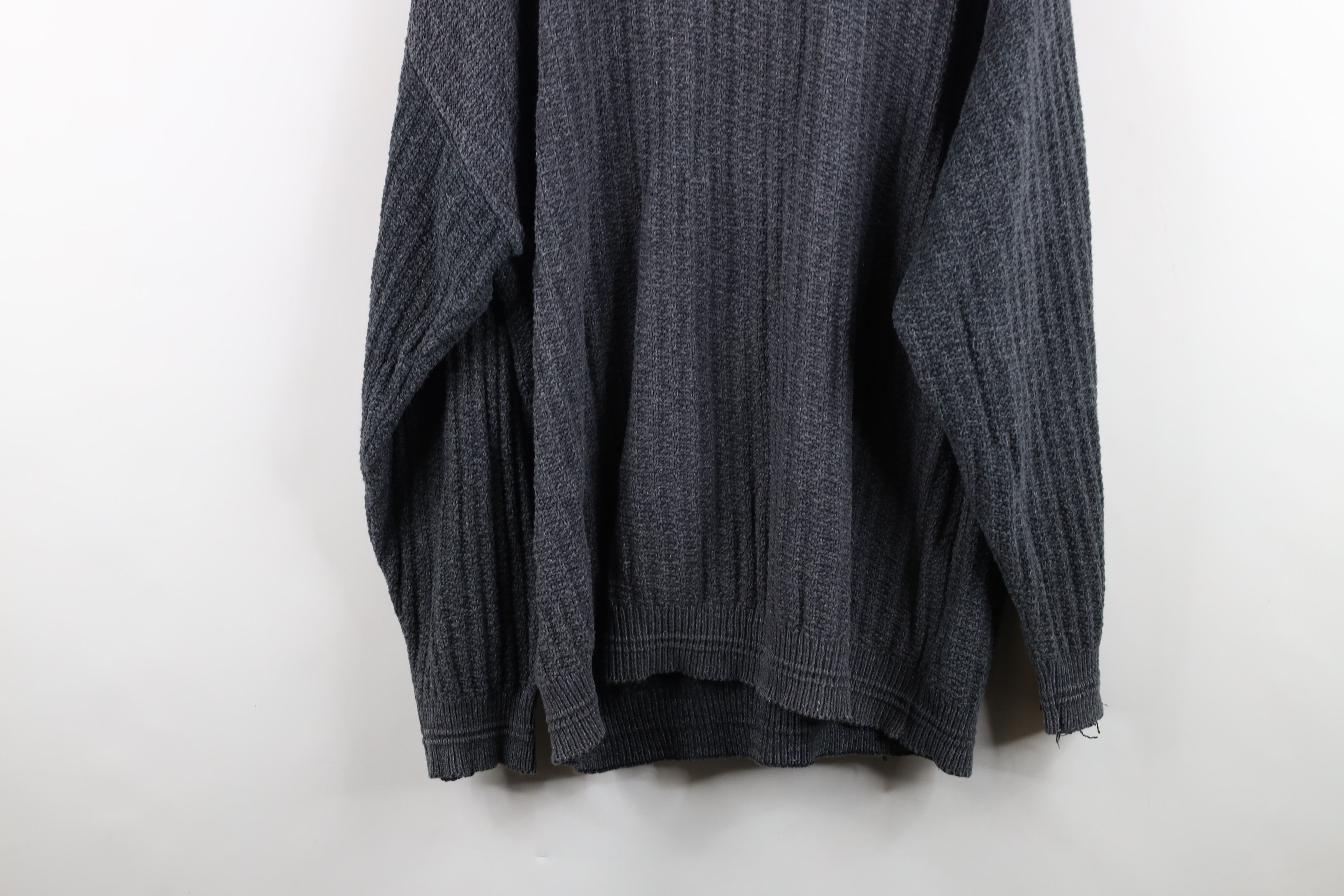 Vintage Vintage 90s Streetwear Hand Framed Knit Crewneck Sweater USA Size US XL / EU 56 / 4 - 11 Thumbnail