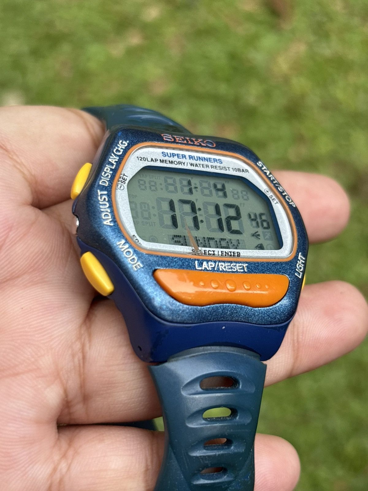 Seiko SEIKO PROSPEX SUPER RUNNER DIGITAL WATCH VINTAGE Size ONE SIZE - 4 Thumbnail