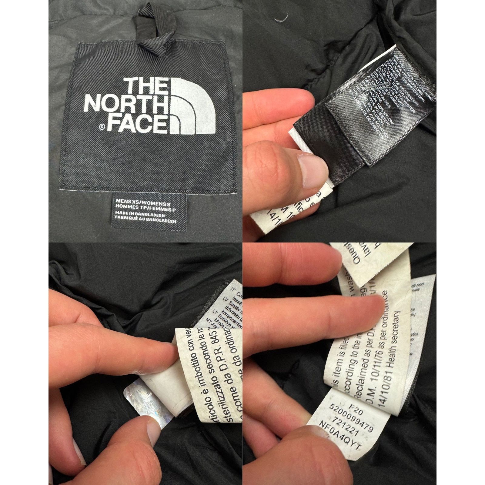 The North Face The North Face Steep Tech 700 black Puffer Down Jacket Size US XS / EU 42 / 0 - 4 Thumbnail