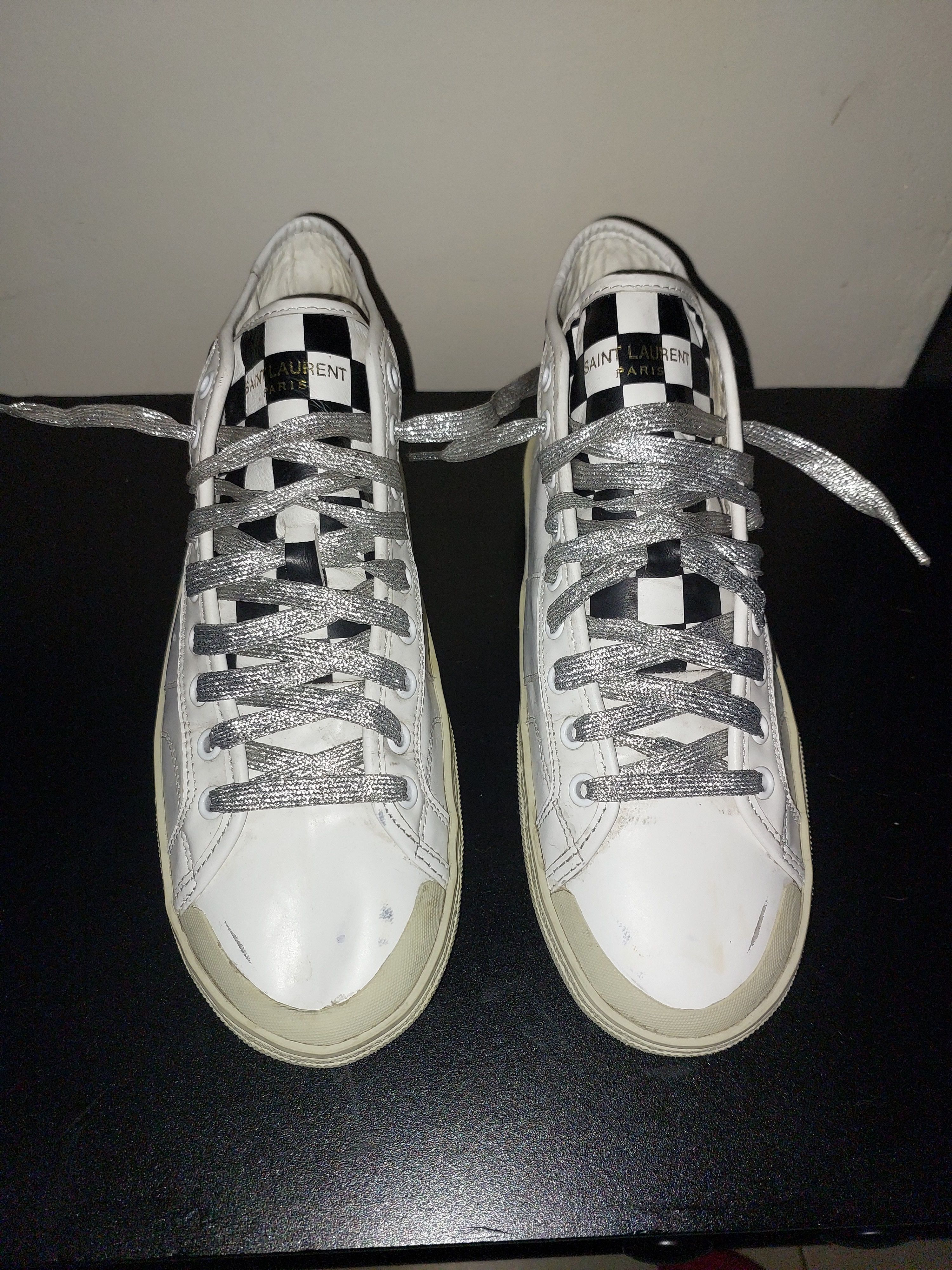 Saint Laurent Paris Hedi Surf Sound SL37 High Canvas sneakers Size US 7 / EU 40 - 1 Thumbnail