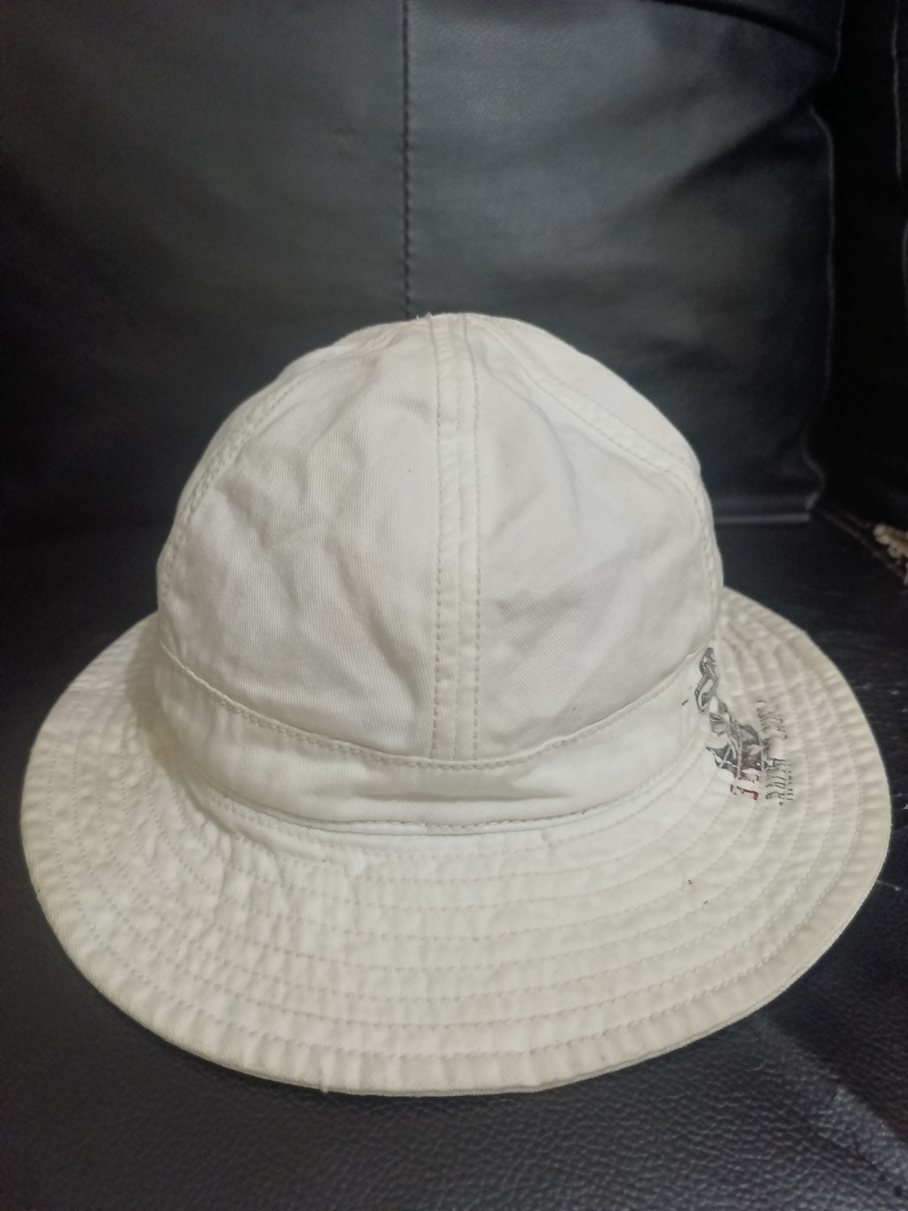 Polo Ralph Lauren Vtg Distressed Polo Ralph Lauren Bucket Hat anchor Logo Size ONE SIZE - 4 Thumbnail