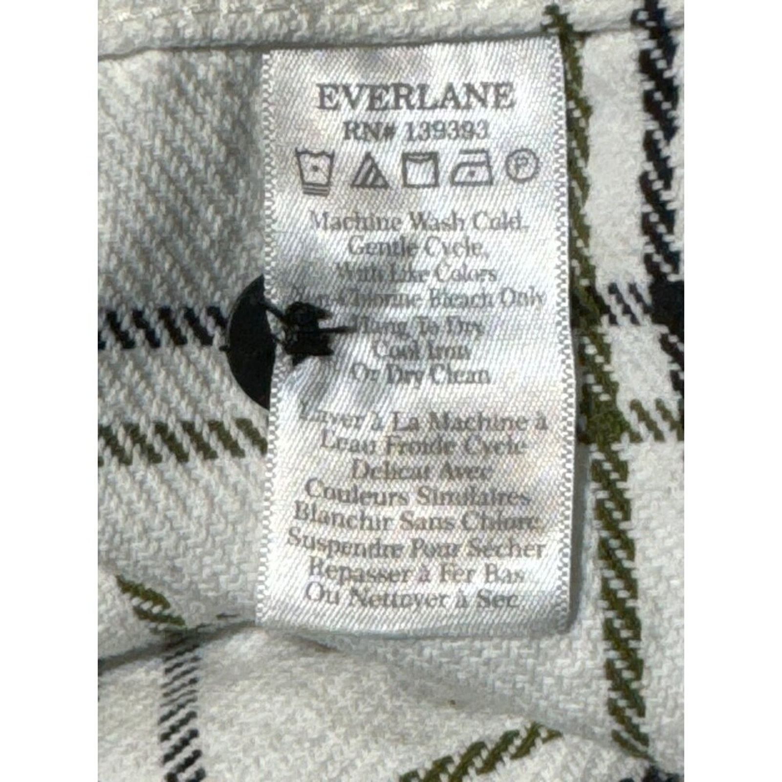 Everlane Everlane Men’s Heavyweight New Overshirt White Plaid Small Size US S / EU 44-46 / 1 - 8 Thumbnail