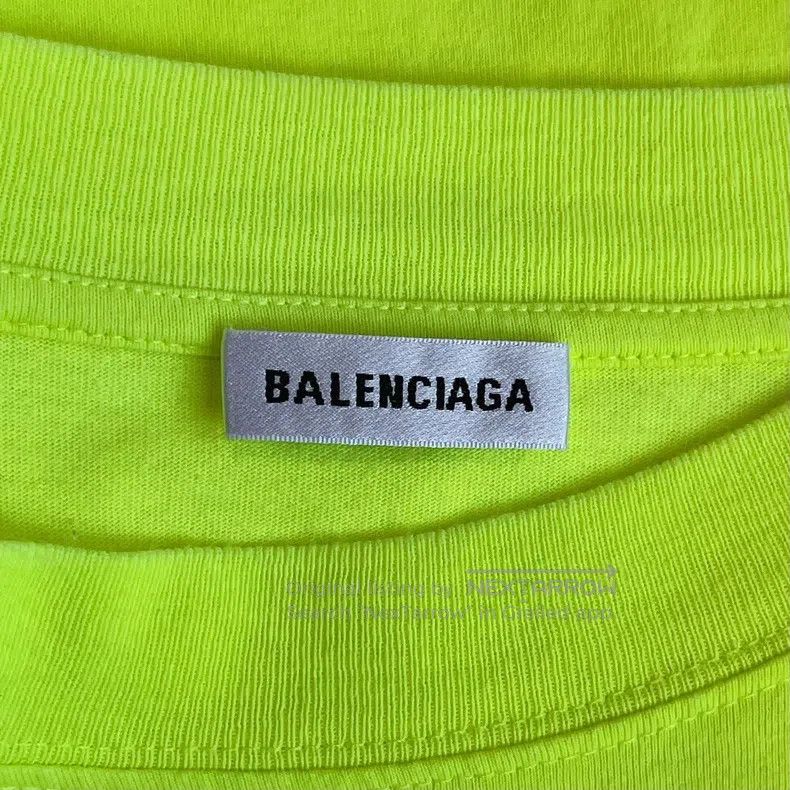 Balenciaga Balenciaga WFP Limited Edition Fluorescent Yellow Short Sl Size US S / EU 44-46 / 1 - 5 Thumbnail