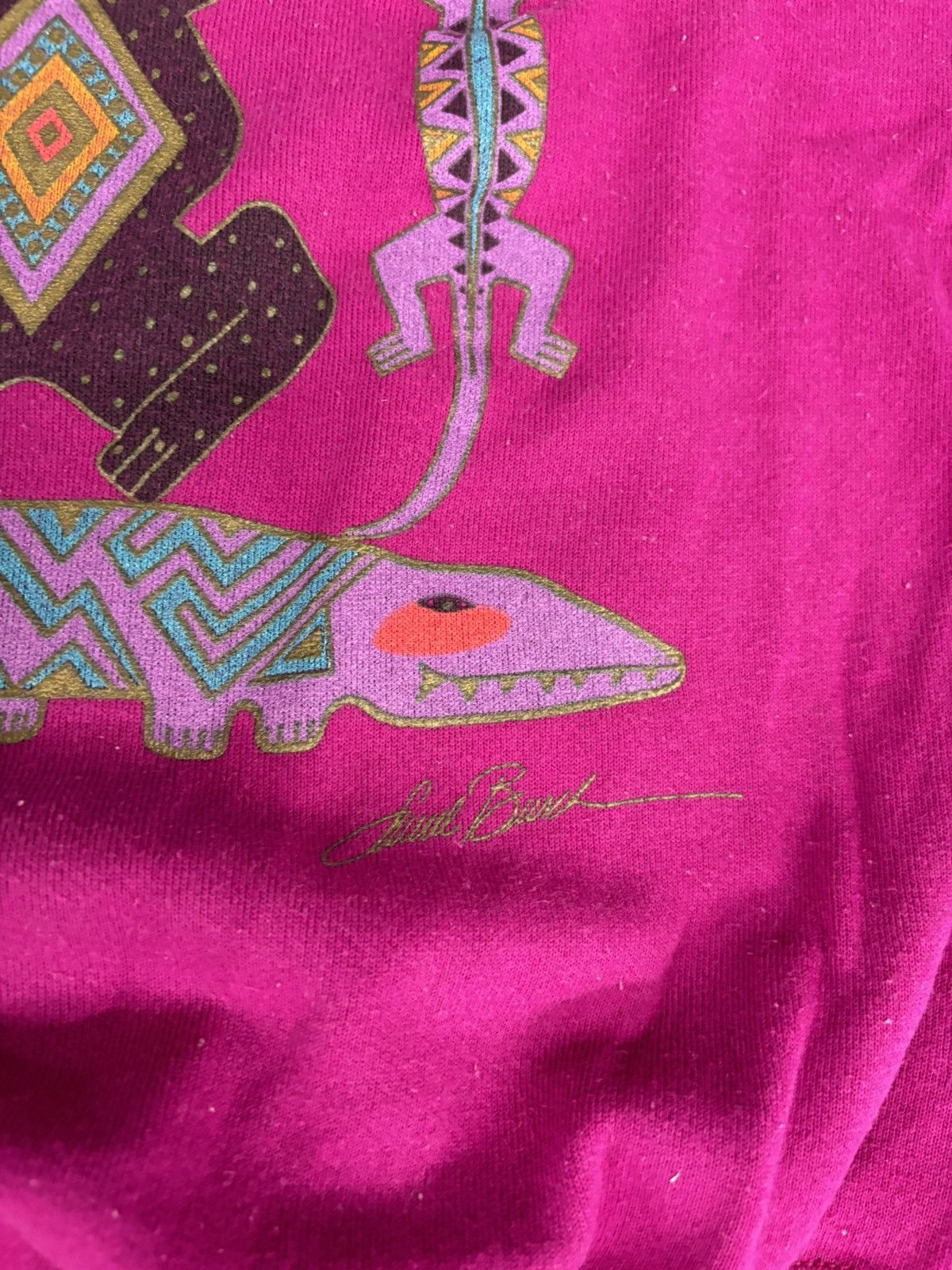 Vintage Vintage laurel Burch “fantastic felines” sweatshirt Size US L / EU 52-54 / 3 - 6 Thumbnail