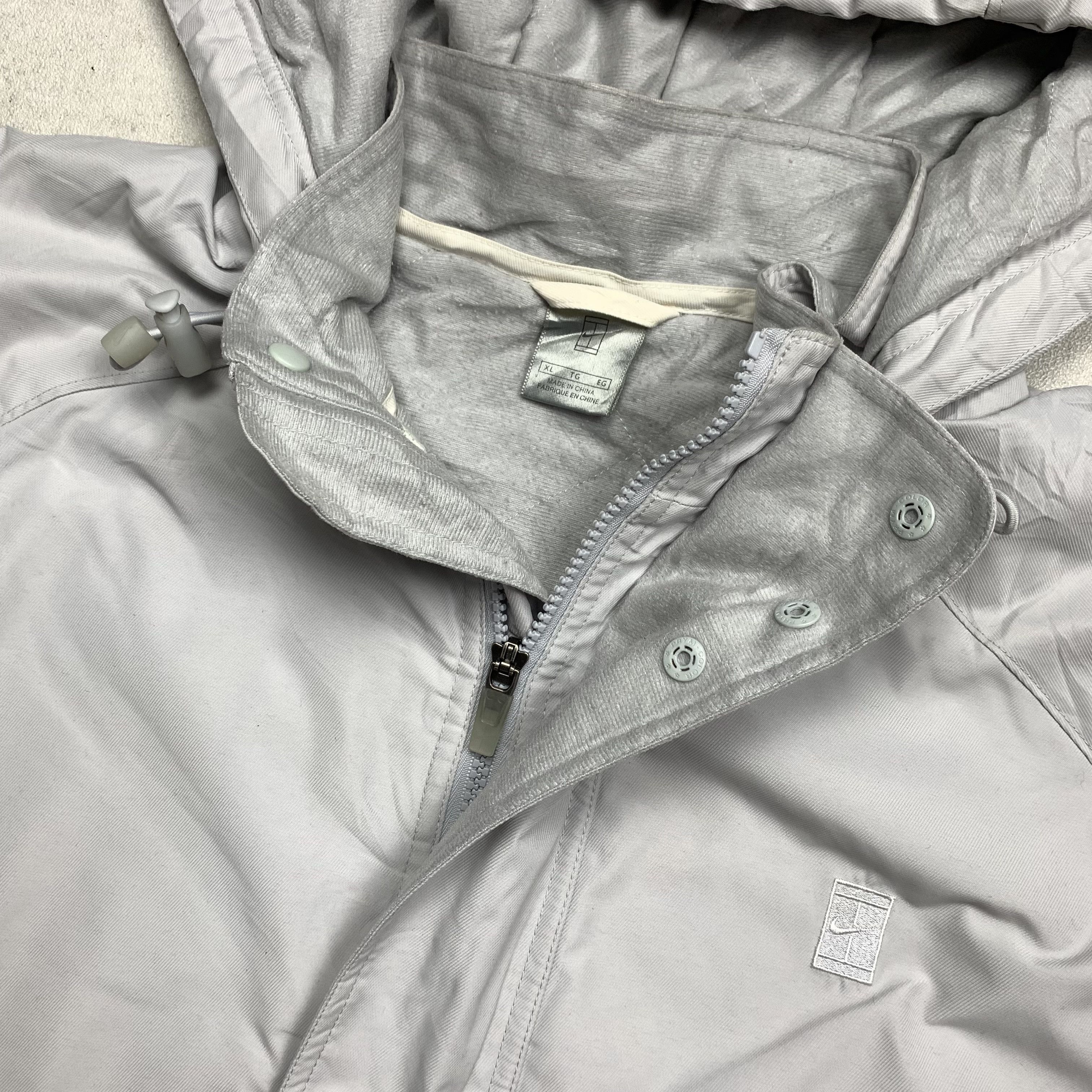 Nike Vintage Y2K Nike Tennis Coat Jacket Winter Size US XL / EU 56 / 4 - 8 Thumbnail