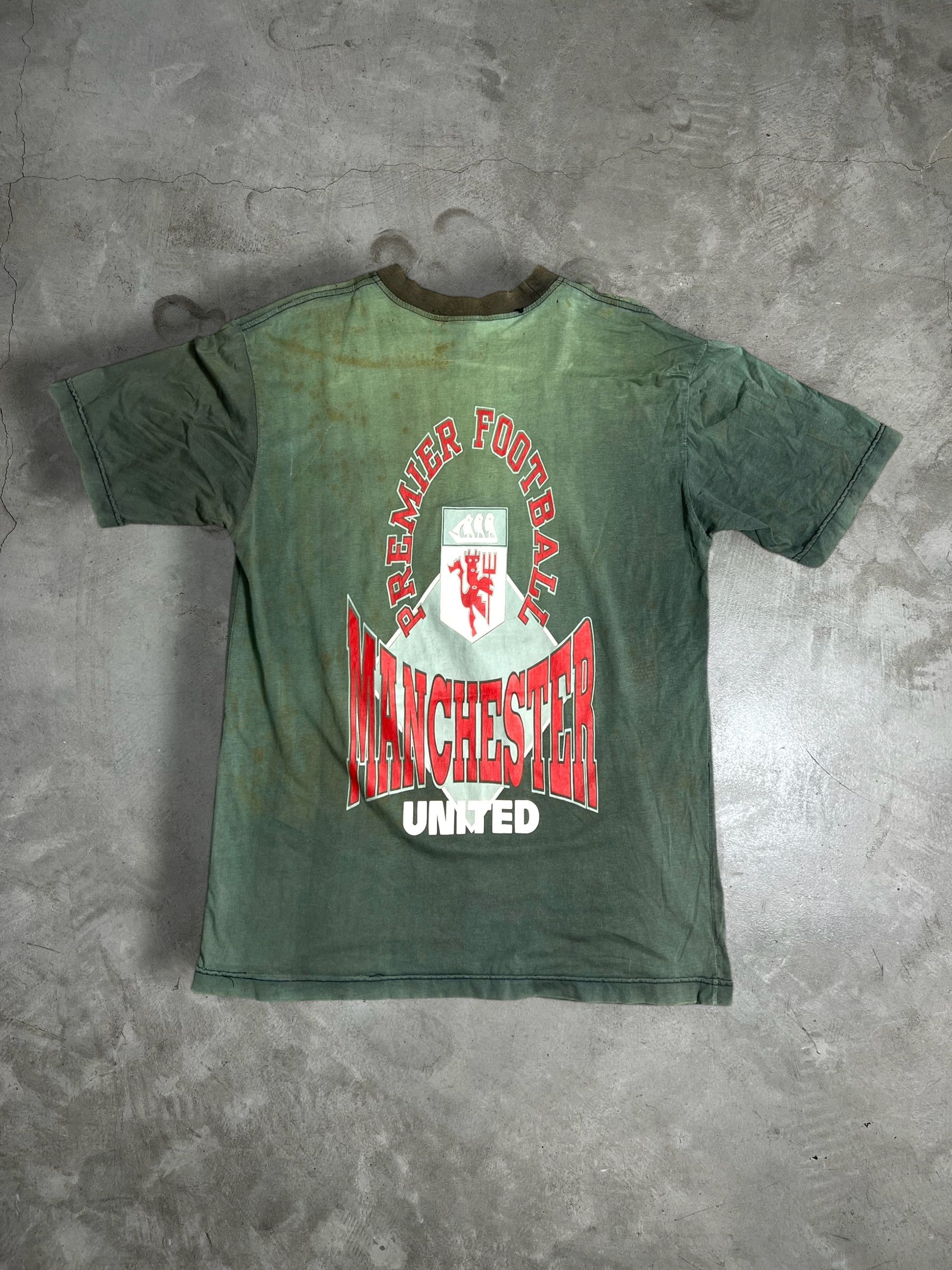 Vintage 90s Manchester United Fan Made Tee GTME625