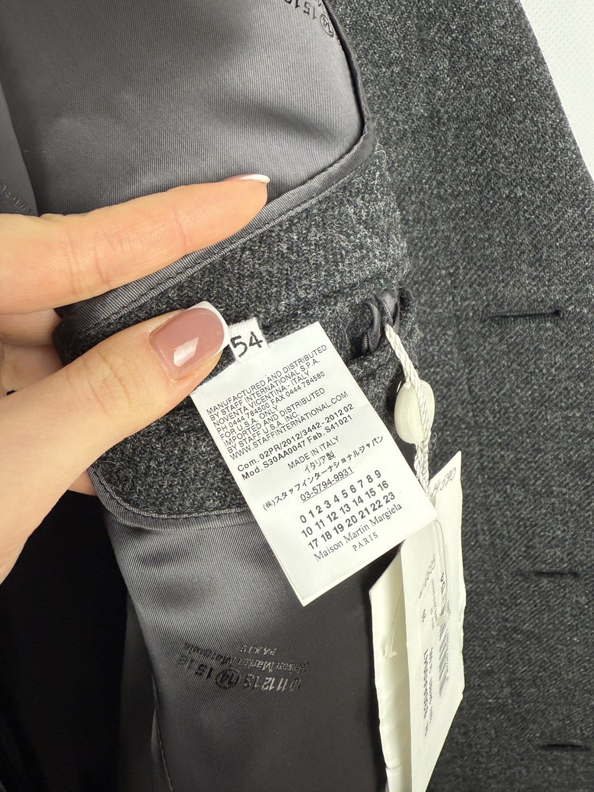Maison Margiela BNWT! Maison Margiela 14 Wool Single Breasted Coat Jacket Size US L / EU 52-54 / 3 - 21 Thumbnail