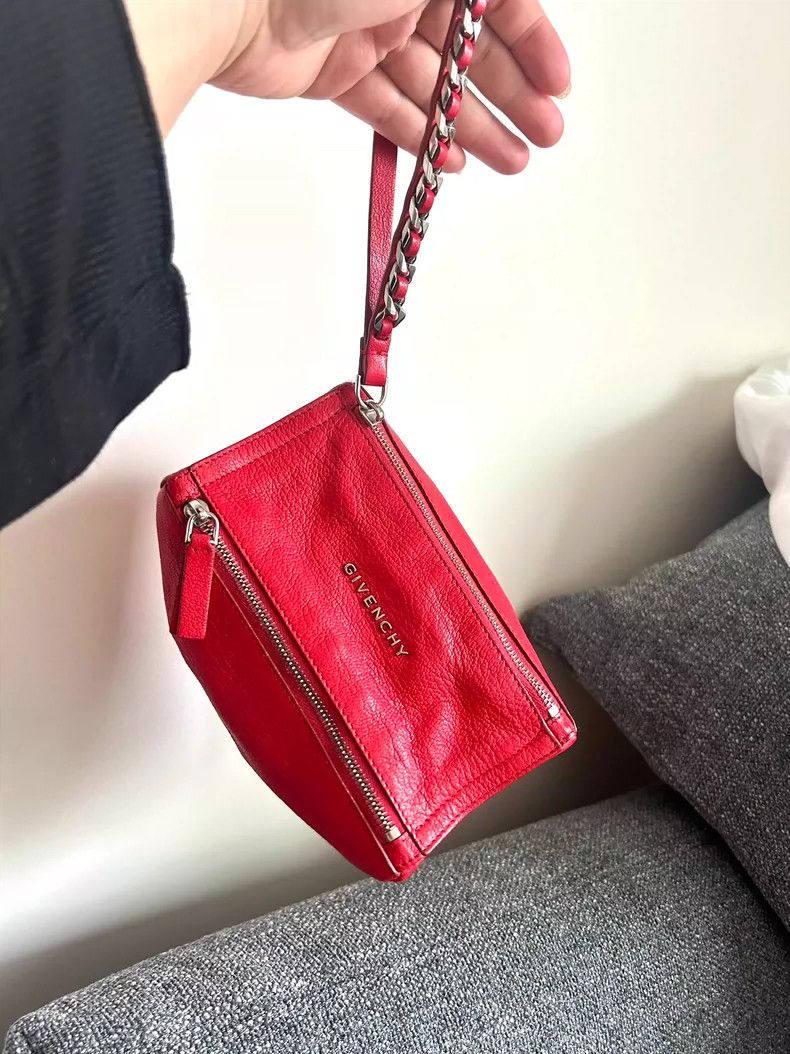 Givenchy Givenchy Red clutch bag Pandora box Size ONE SIZE - 2 Thumbnail