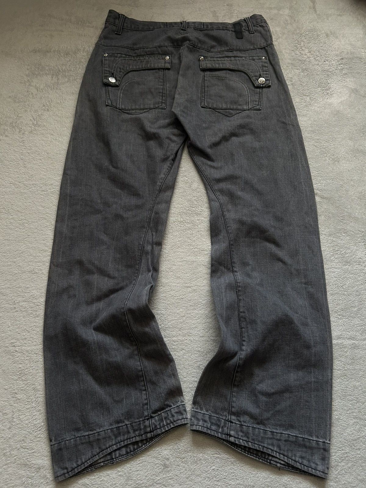 Pre-owned Hysteric Glamour X If Six Was Nine Ifsixwasnine Style Baggy Jeans Y2k