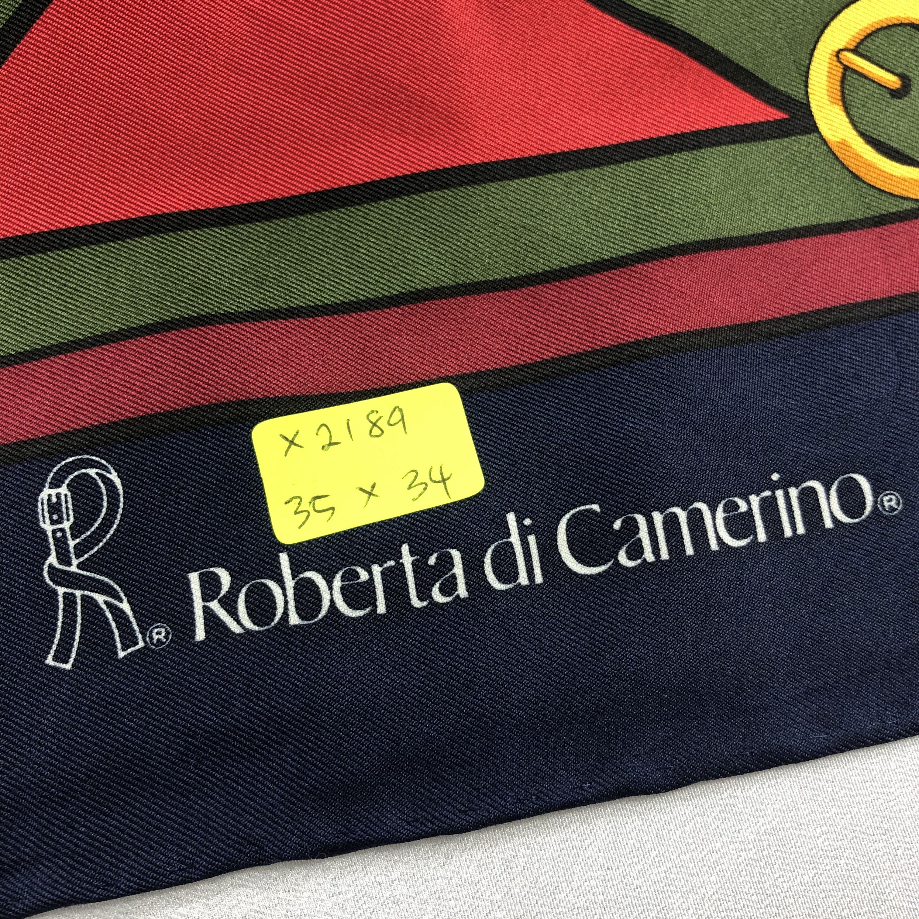 Roberta di Camerino Vintage Roberta Di Camerino Silk Scarf Size ONE SIZE - 7 Thumbnail