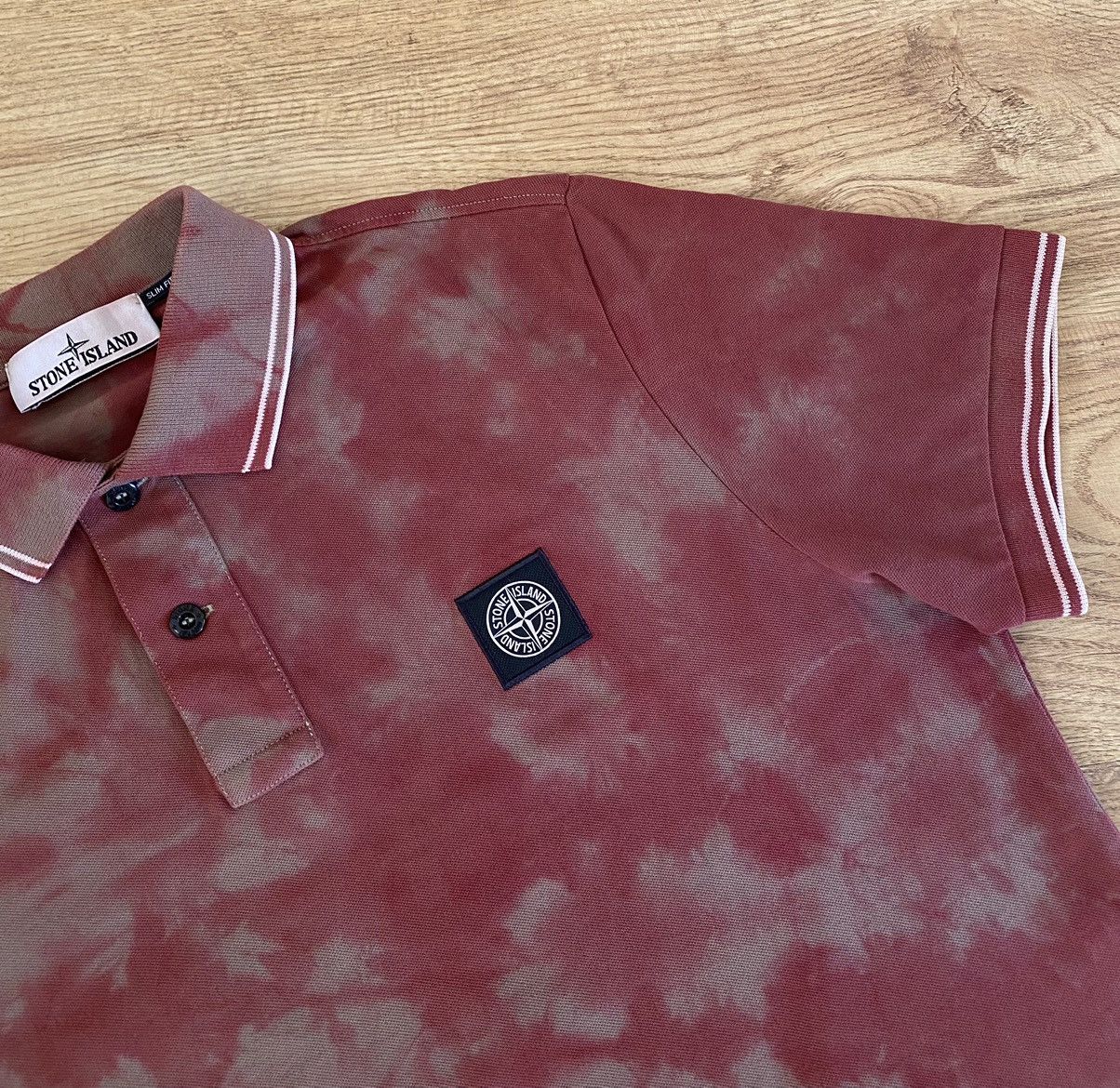 Stone Island Stone Island Hand Painting Polo x Streetwear x Designer Size US M / EU 48-50 / 2 - 11 Thumbnail
