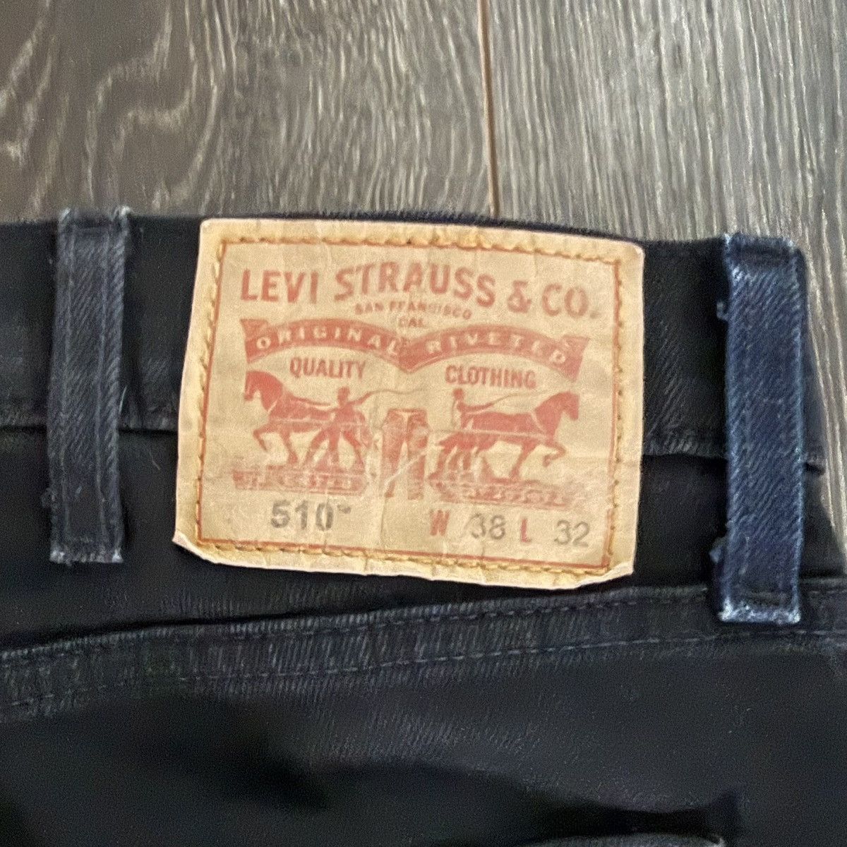 Levi's Levi's 510 Black Jeans Size 38 Size US 38 / EU 54 - 7 Thumbnail